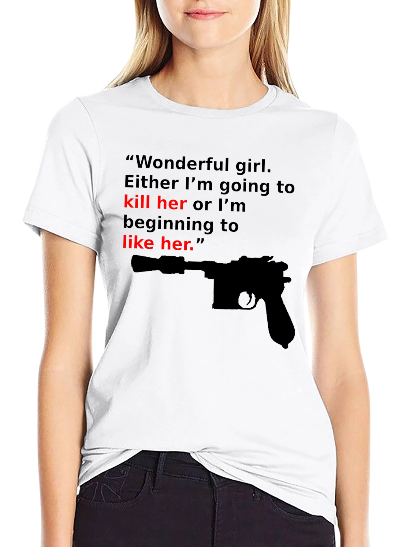 Wonderful Girl T-Shirt - Han Solo Inspired Tee