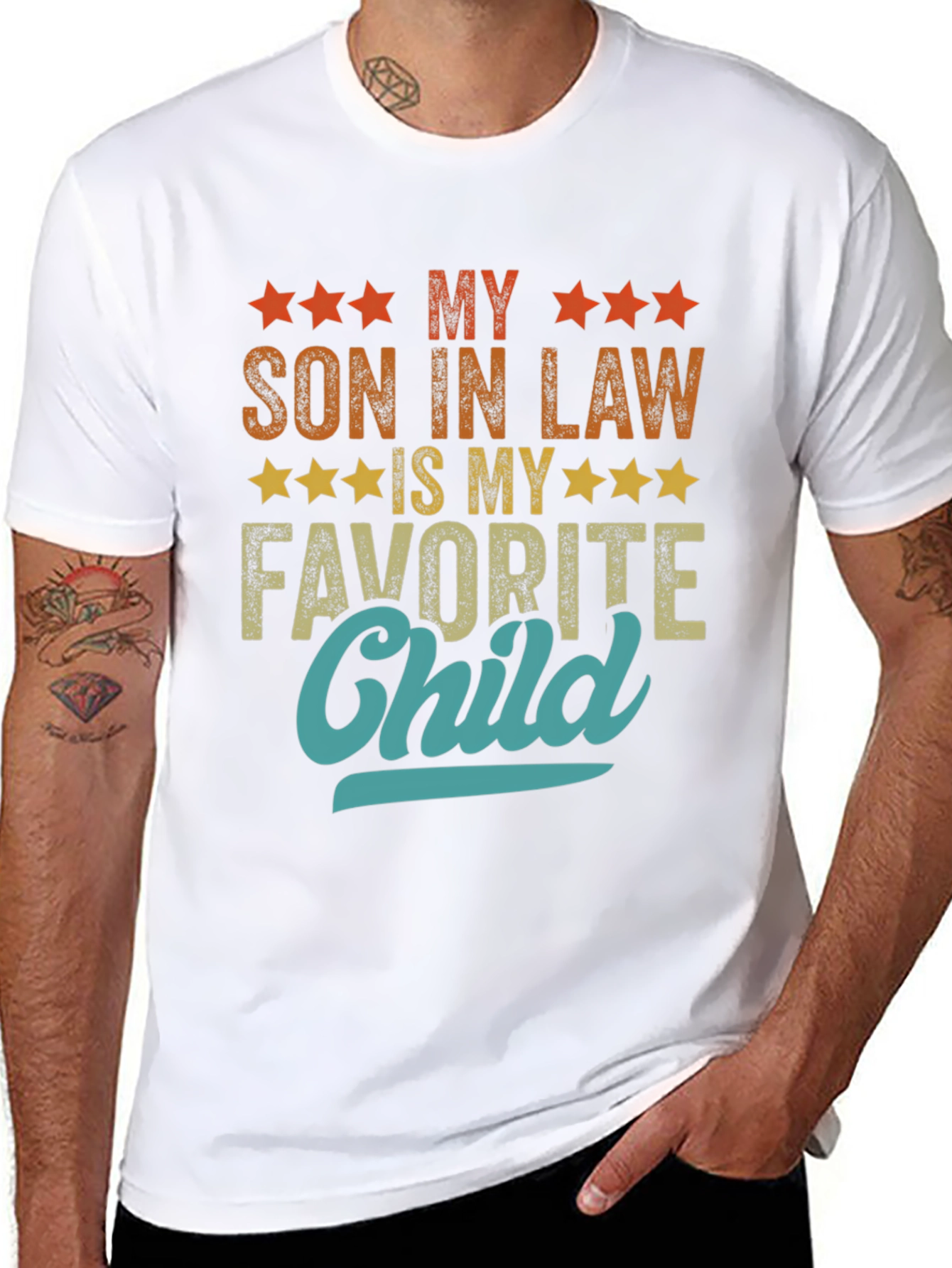 My Son-In-Law Is My Favorite Child Graphic Tee