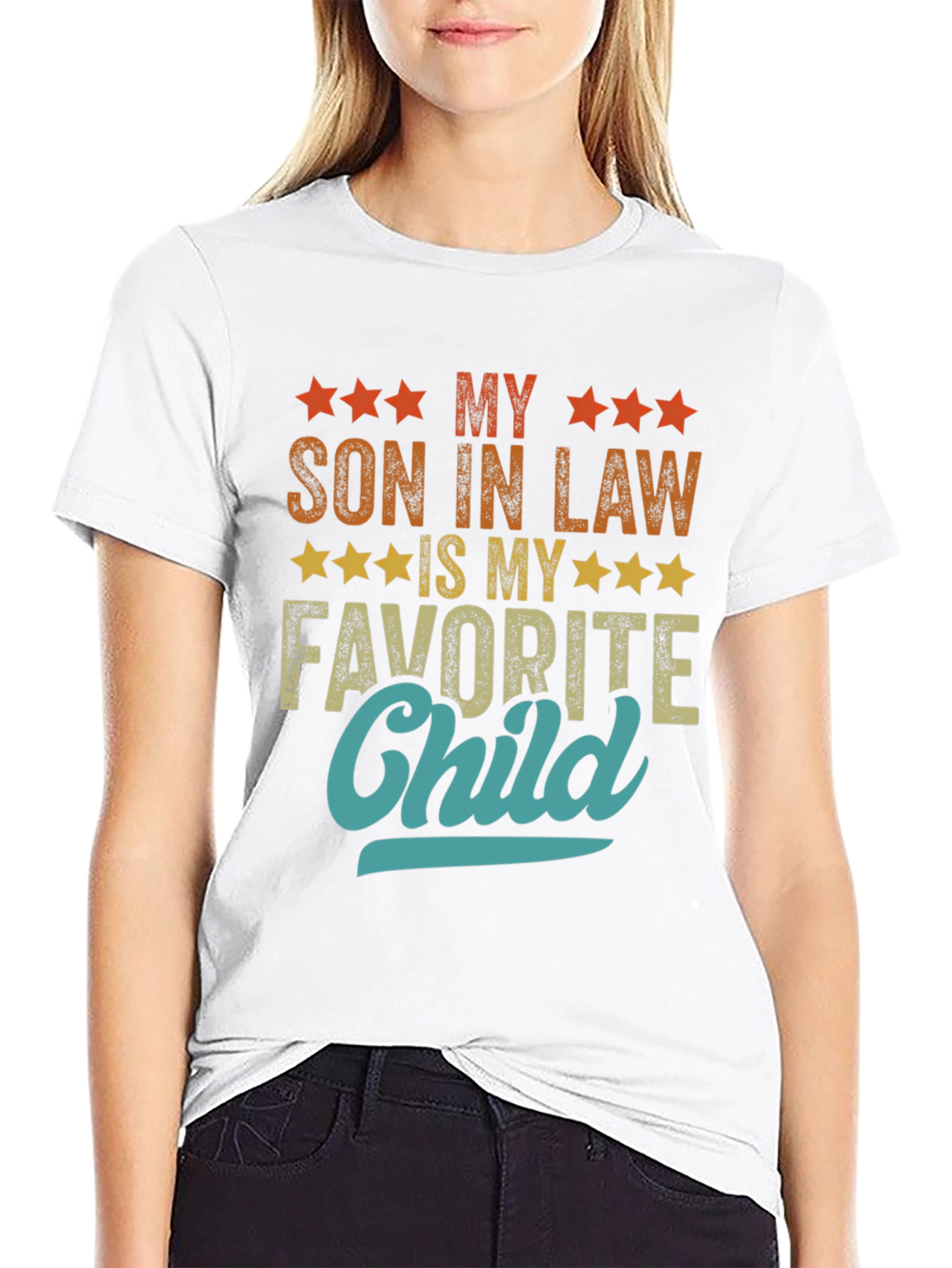 My Son-In-Law Is My Favorite Child Graphic Tee