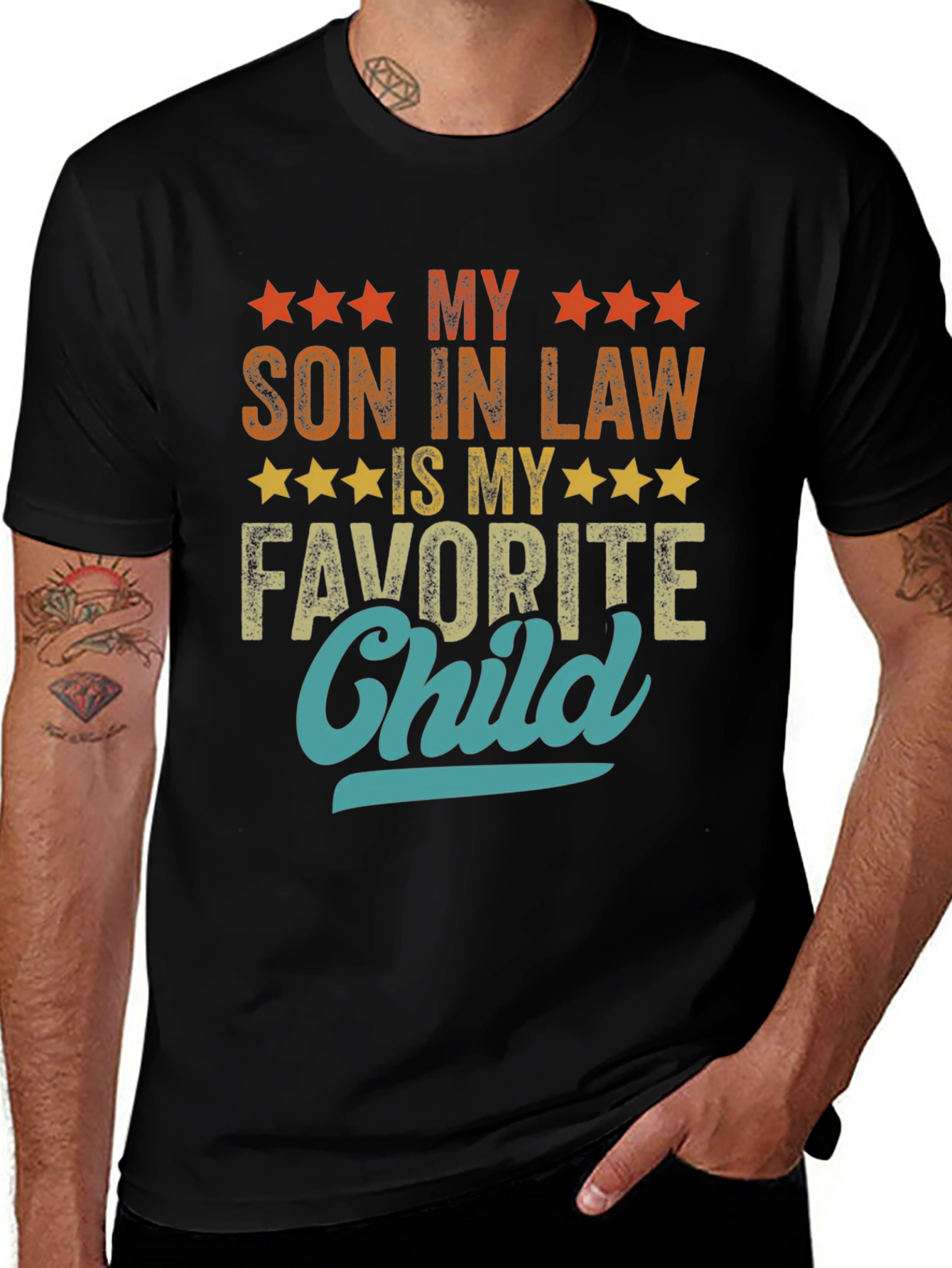 My Son-In-Law Is My Favorite Child Graphic Tee