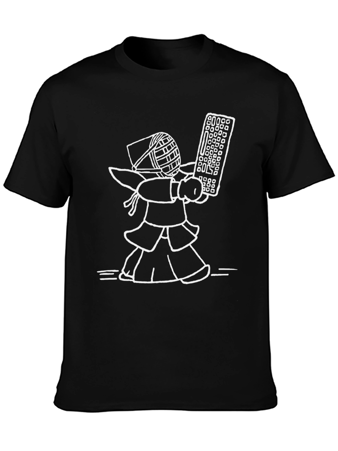 Kendo Keyboard T-Shirt - Black Cotton Tee