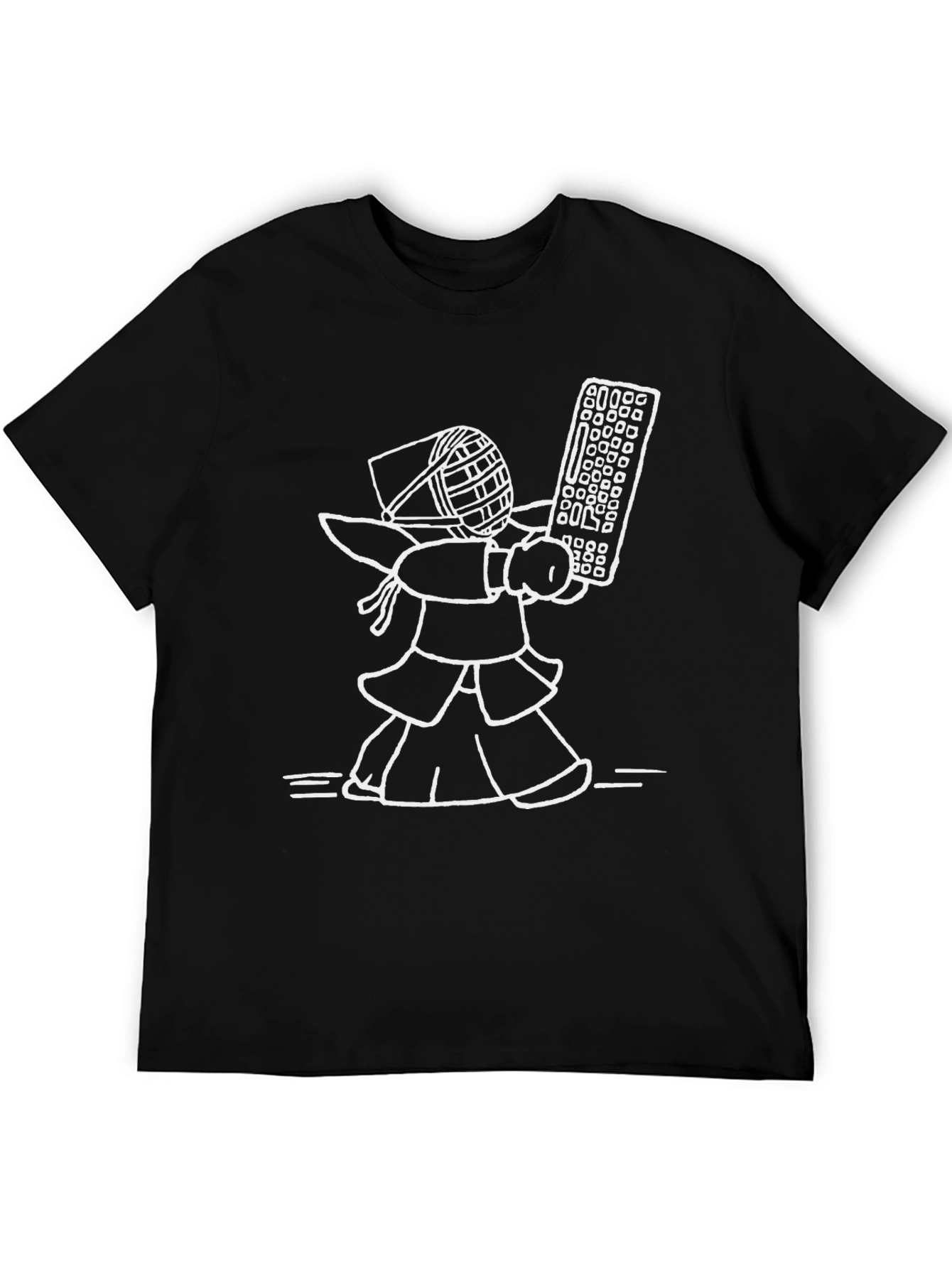 Kendo Keyboard T-Shirt - Black Cotton Tee