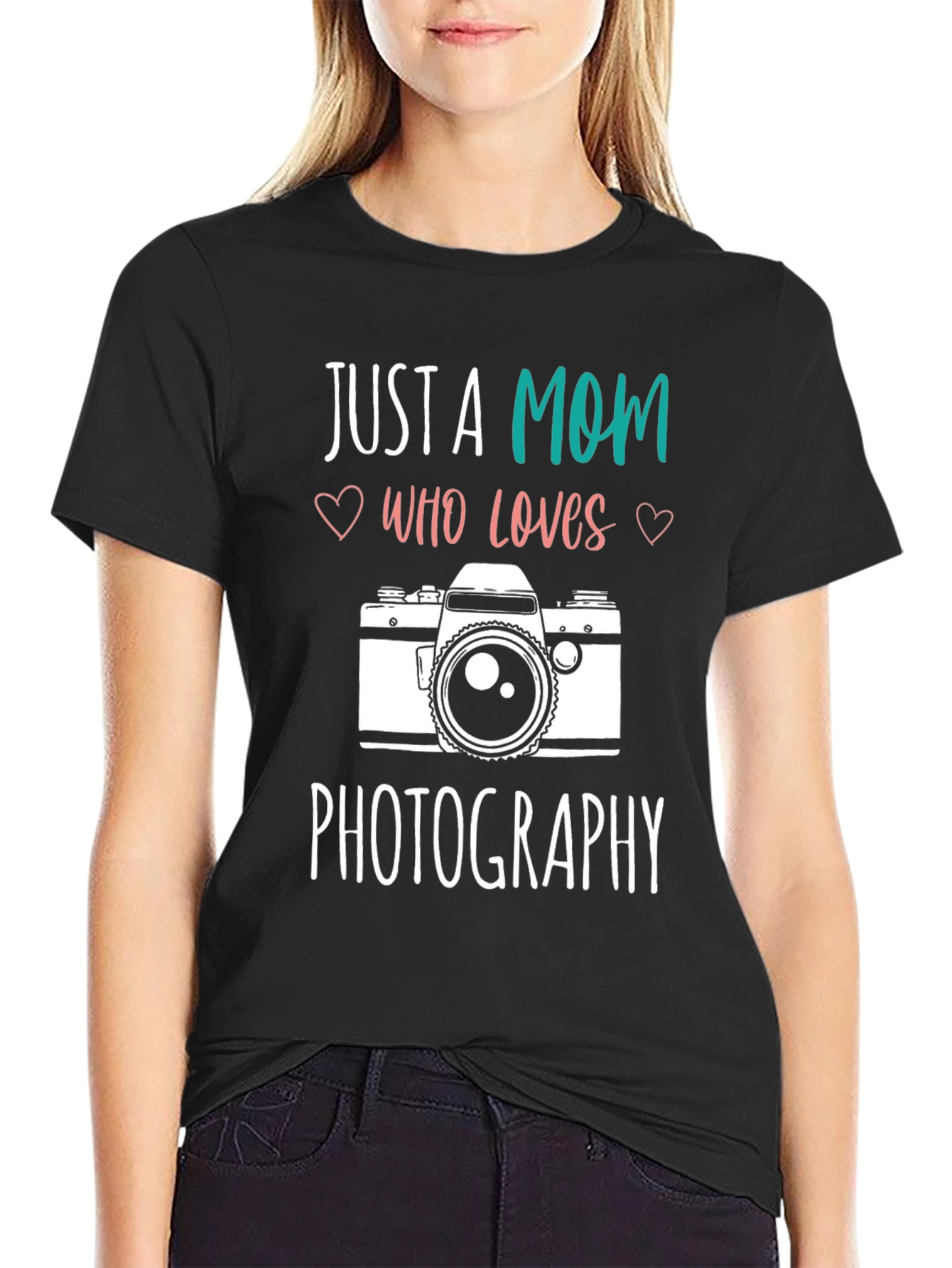 Mom Photography Lover T-Shirt - Camera Design