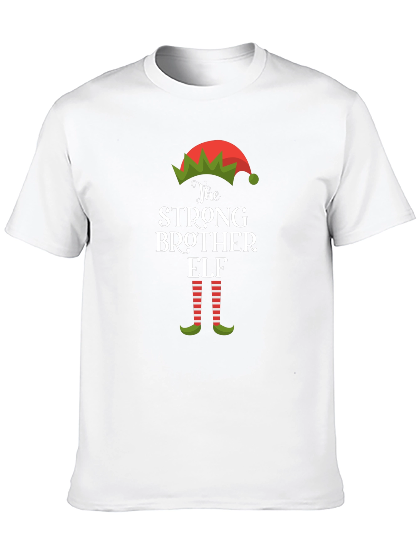 Strong Brother Elf Christmas T-Shirt