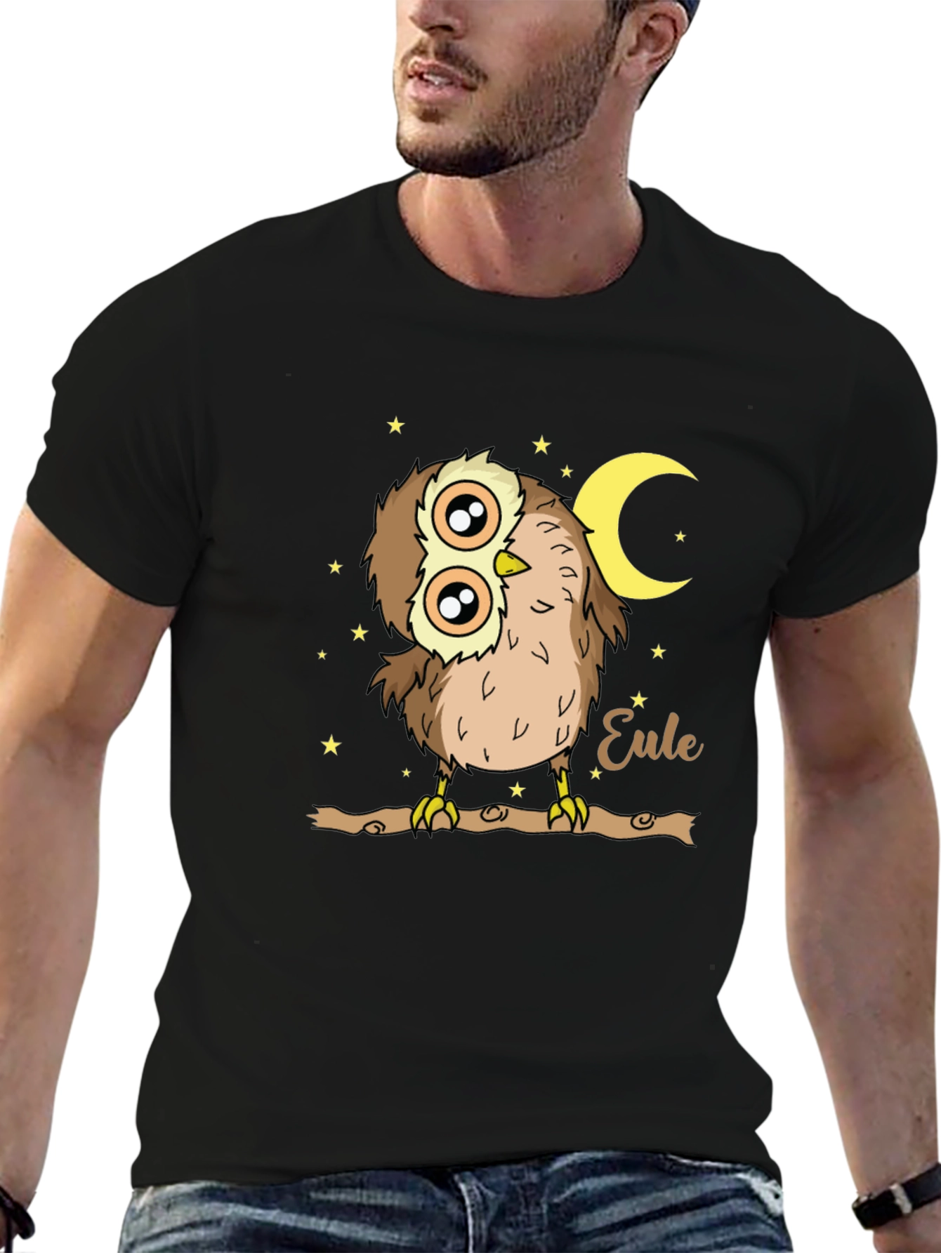 Owl T-Shirt: Cute Cartoon Bird Tee