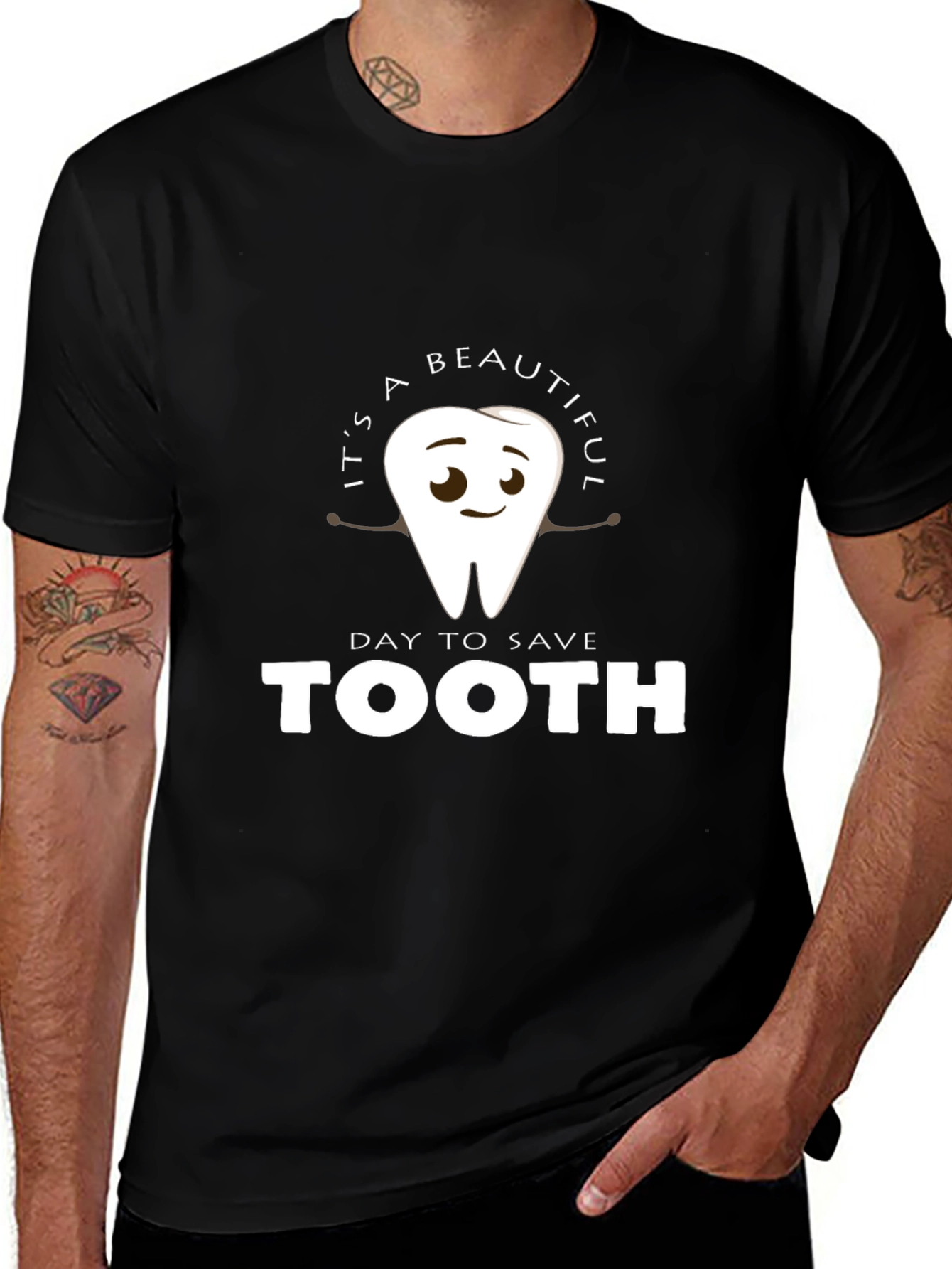 Funny Dental Hygienist T-Shirt: Save a Tooth