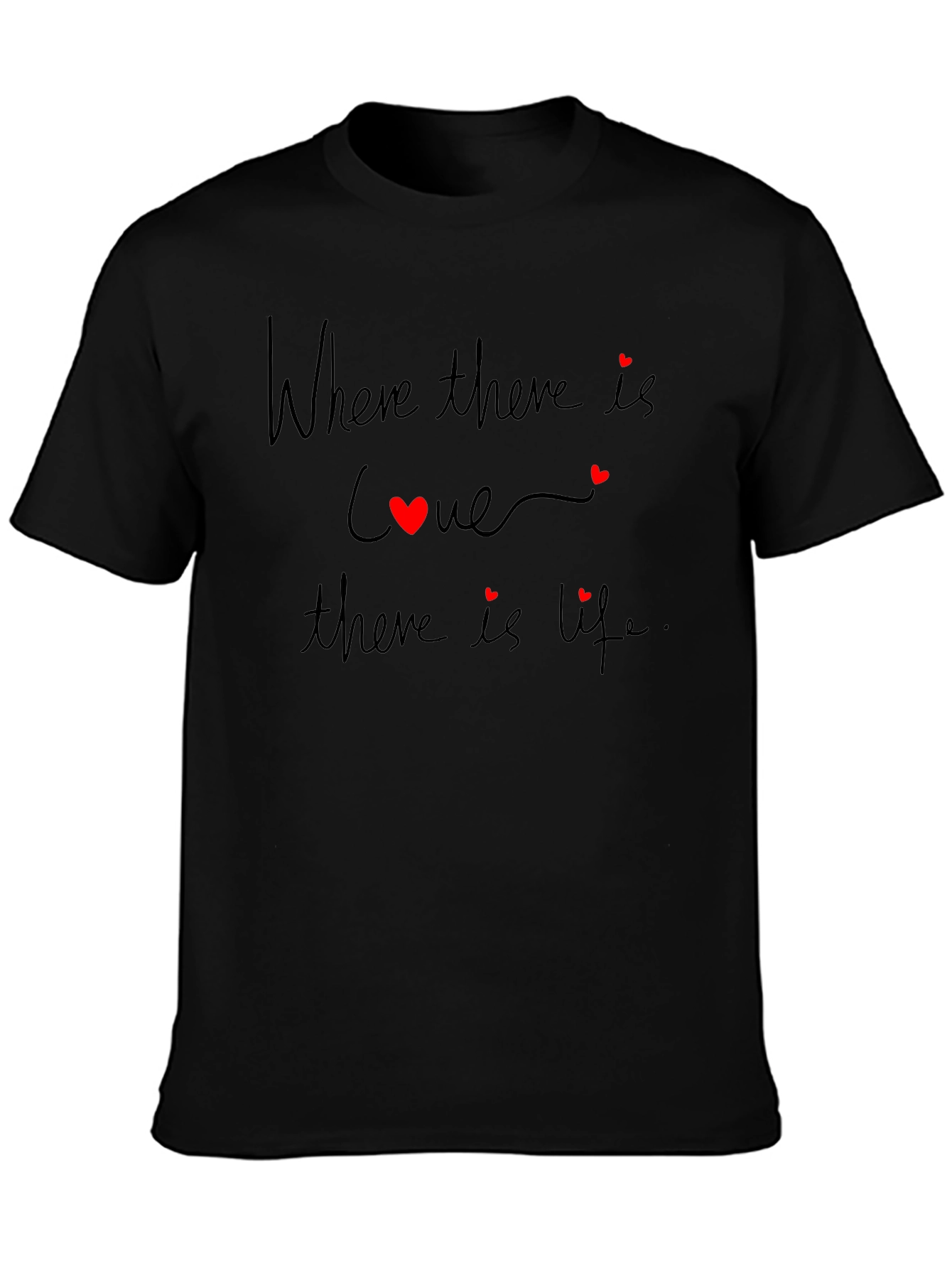 Love & Life Graphic Tee - Stylish Mens T-Shirt