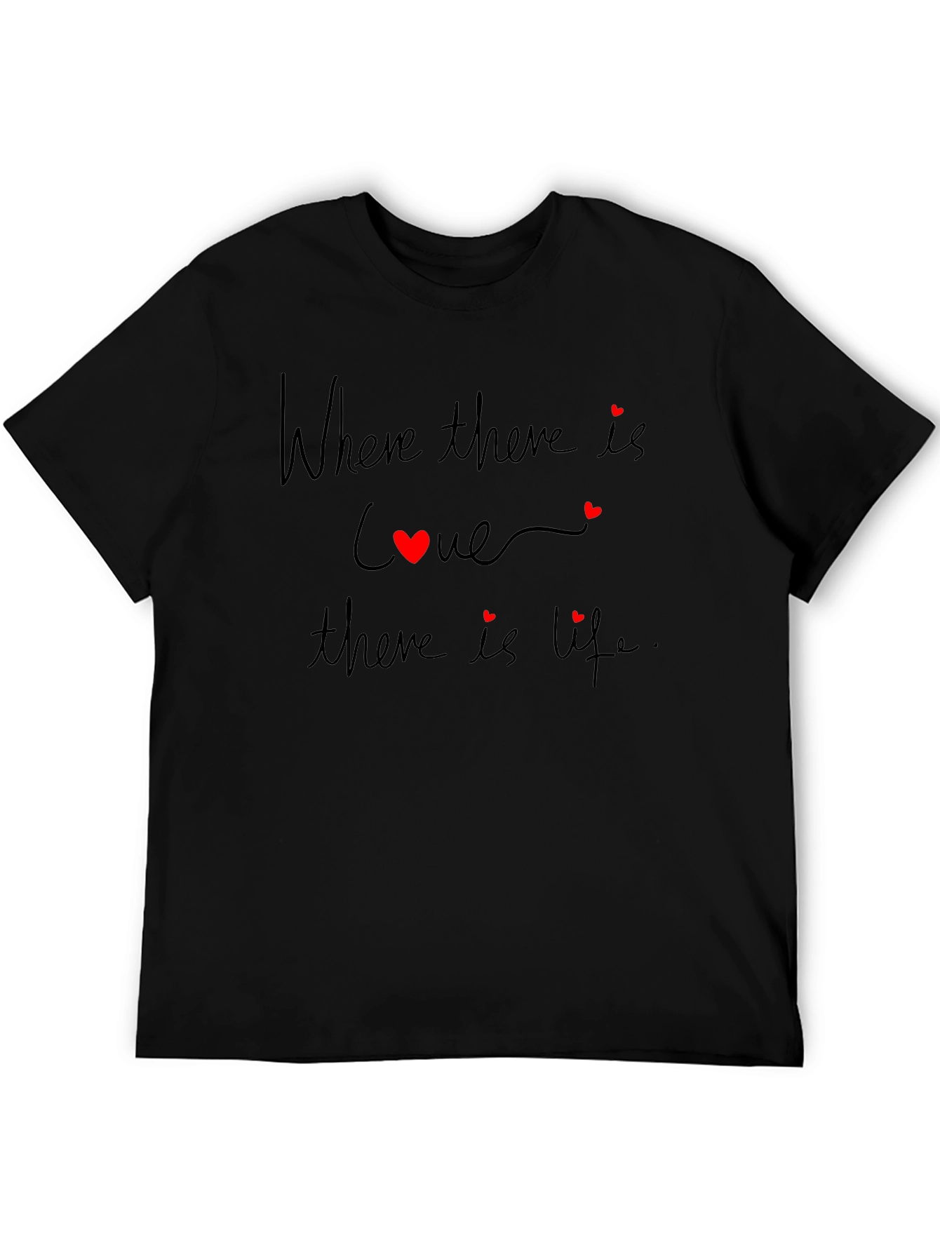 Love & Life Graphic Tee - Stylish Mens T-Shirt