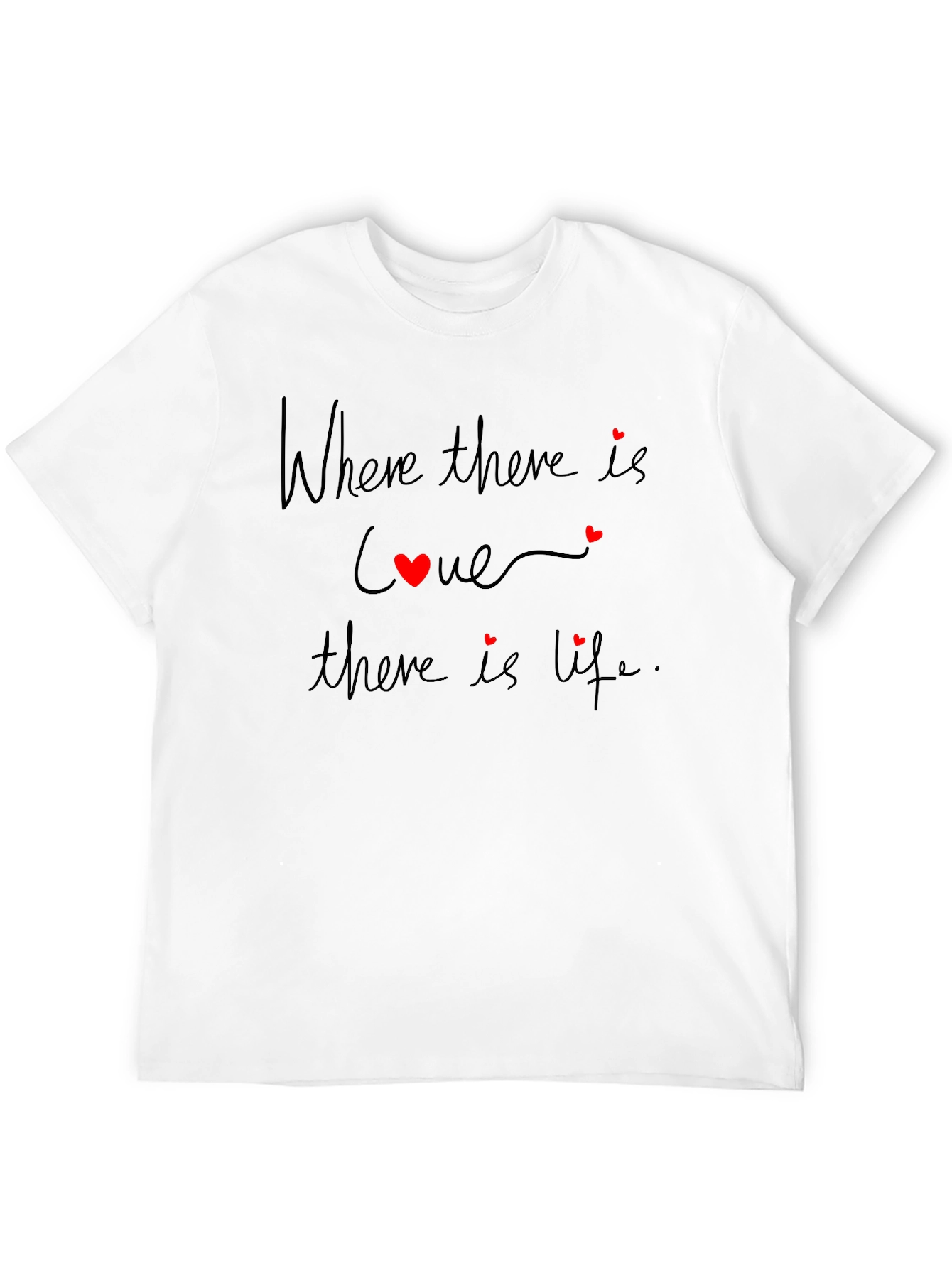 Love & Life Graphic Tee - Stylish Mens T-Shirt