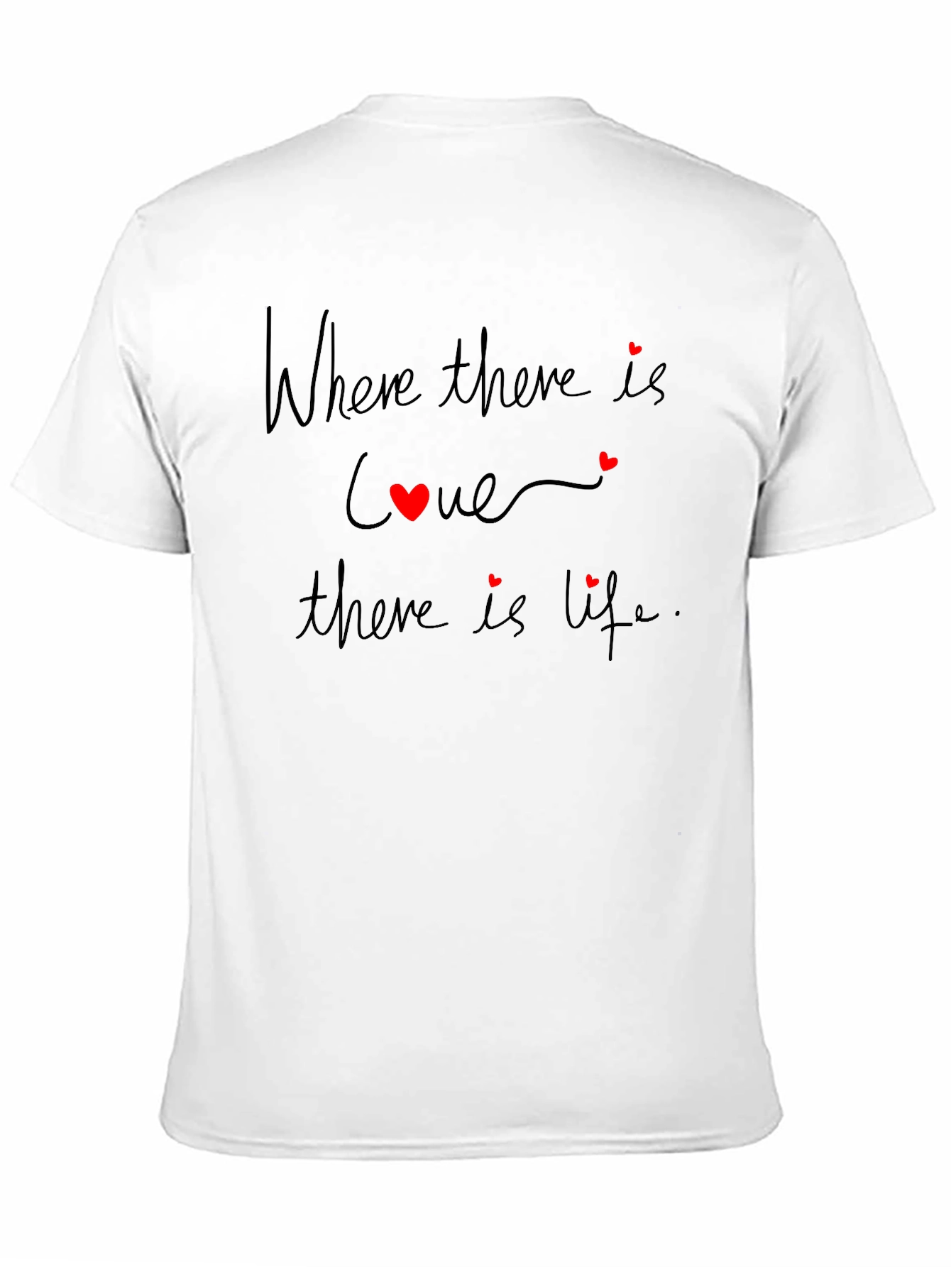 Love & Life Graphic Tee - Stylish Mens T-Shirt