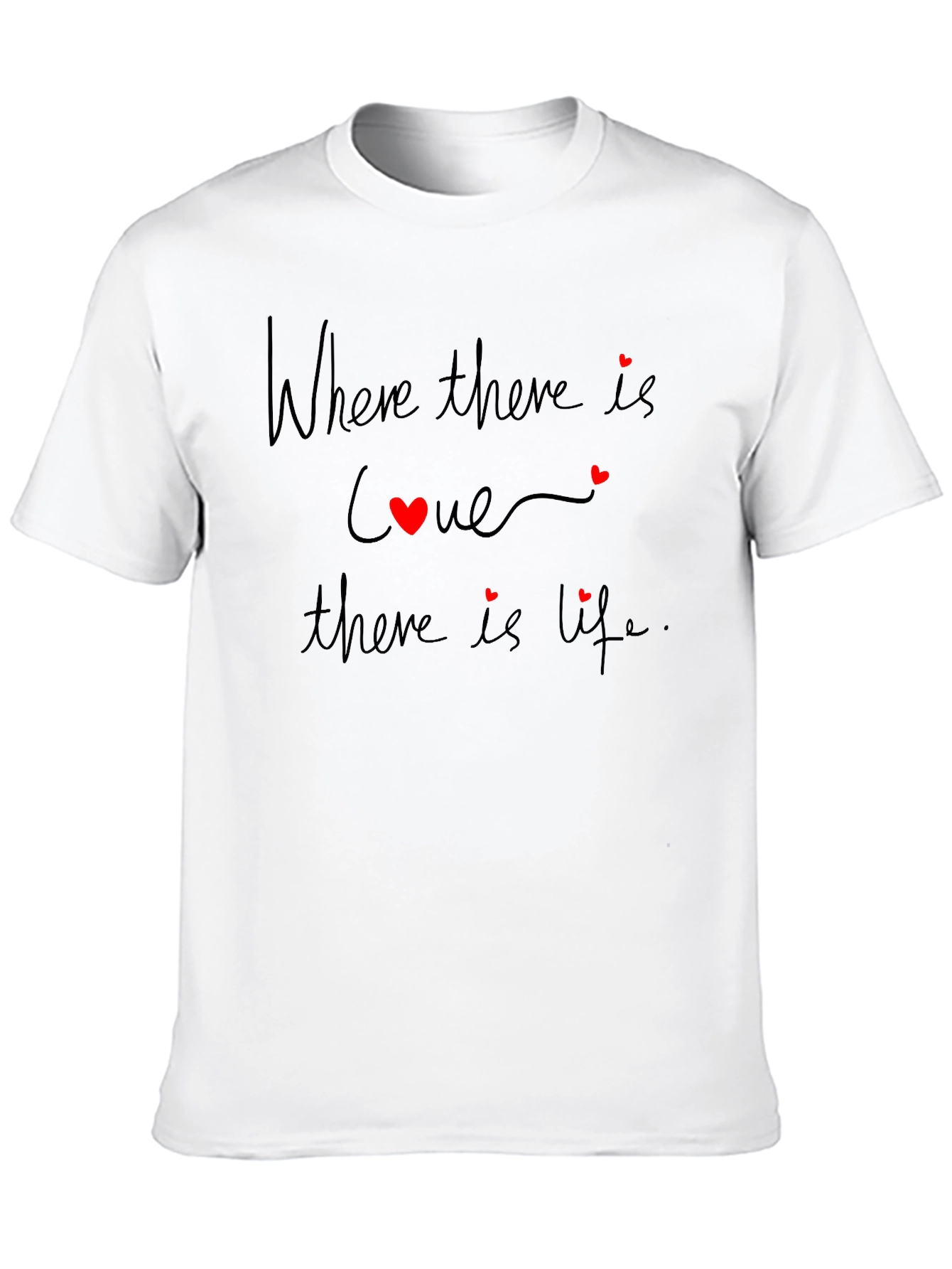 Love & Life Graphic Tee - Stylish Mens T-Shirt