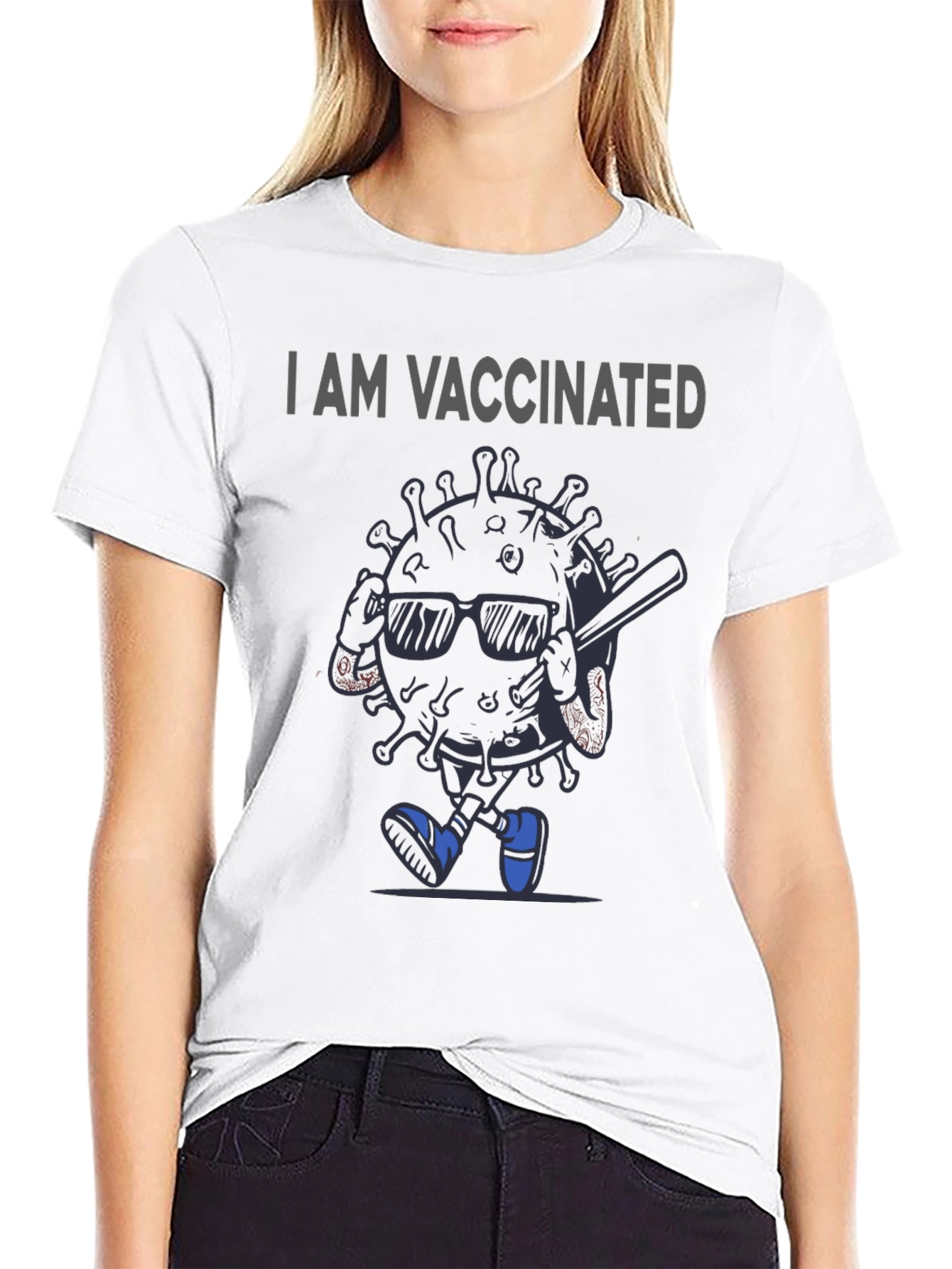 I Am Vaccinated Graphic Tee