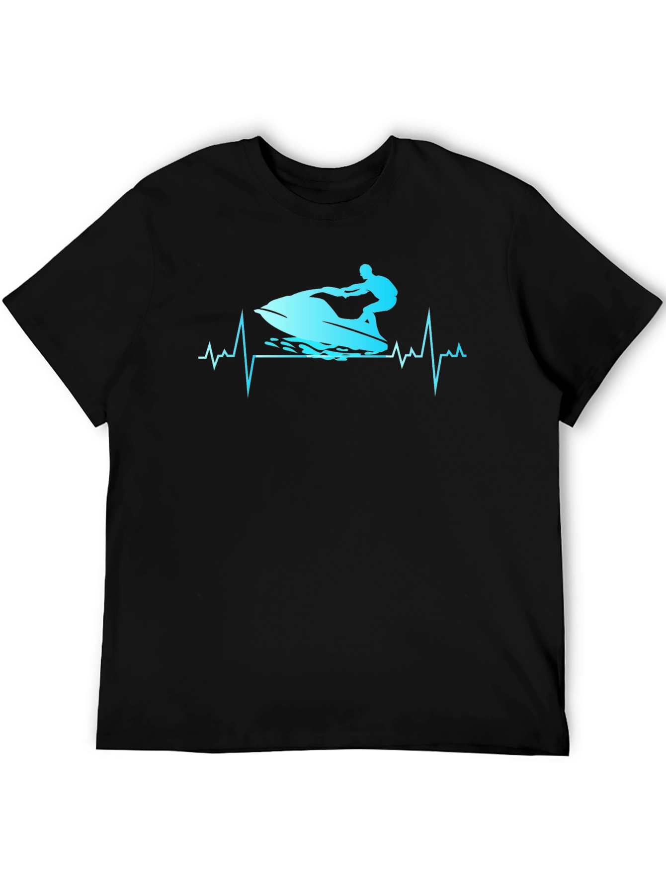 Jet Ski Heartbeat T-Shirt: Ride the Wave