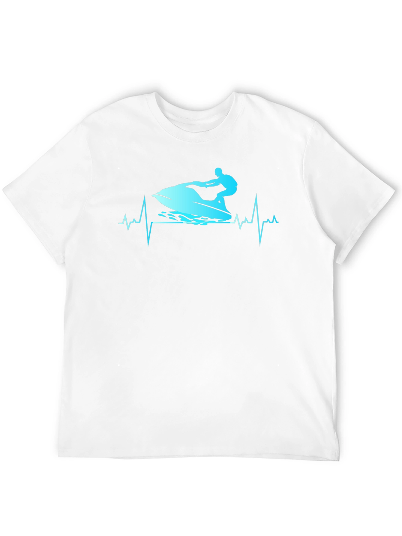 Jet Ski Heartbeat T-Shirt: Ride the Wave