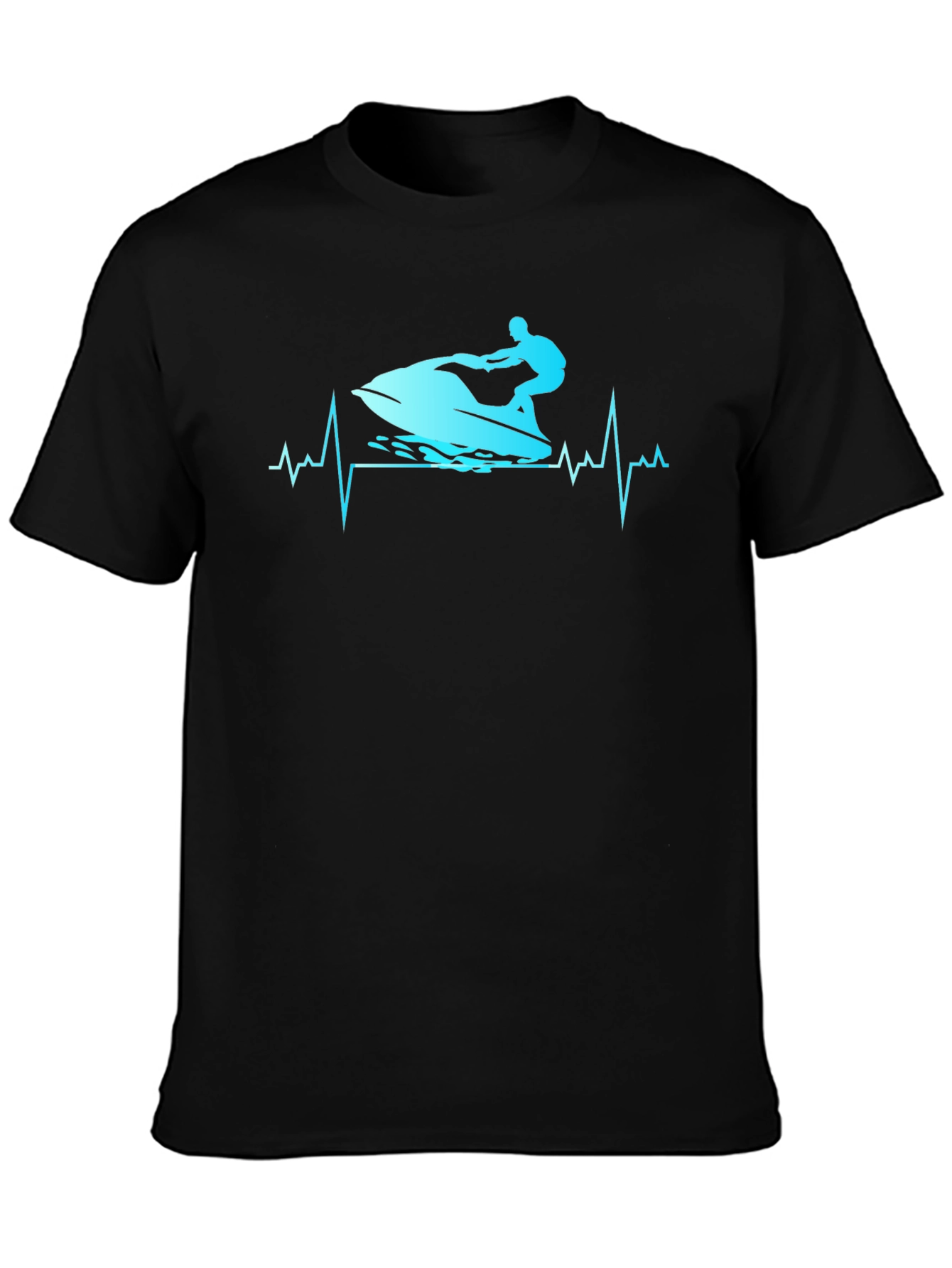 Jet Ski Heartbeat T-Shirt: Ride the Wave