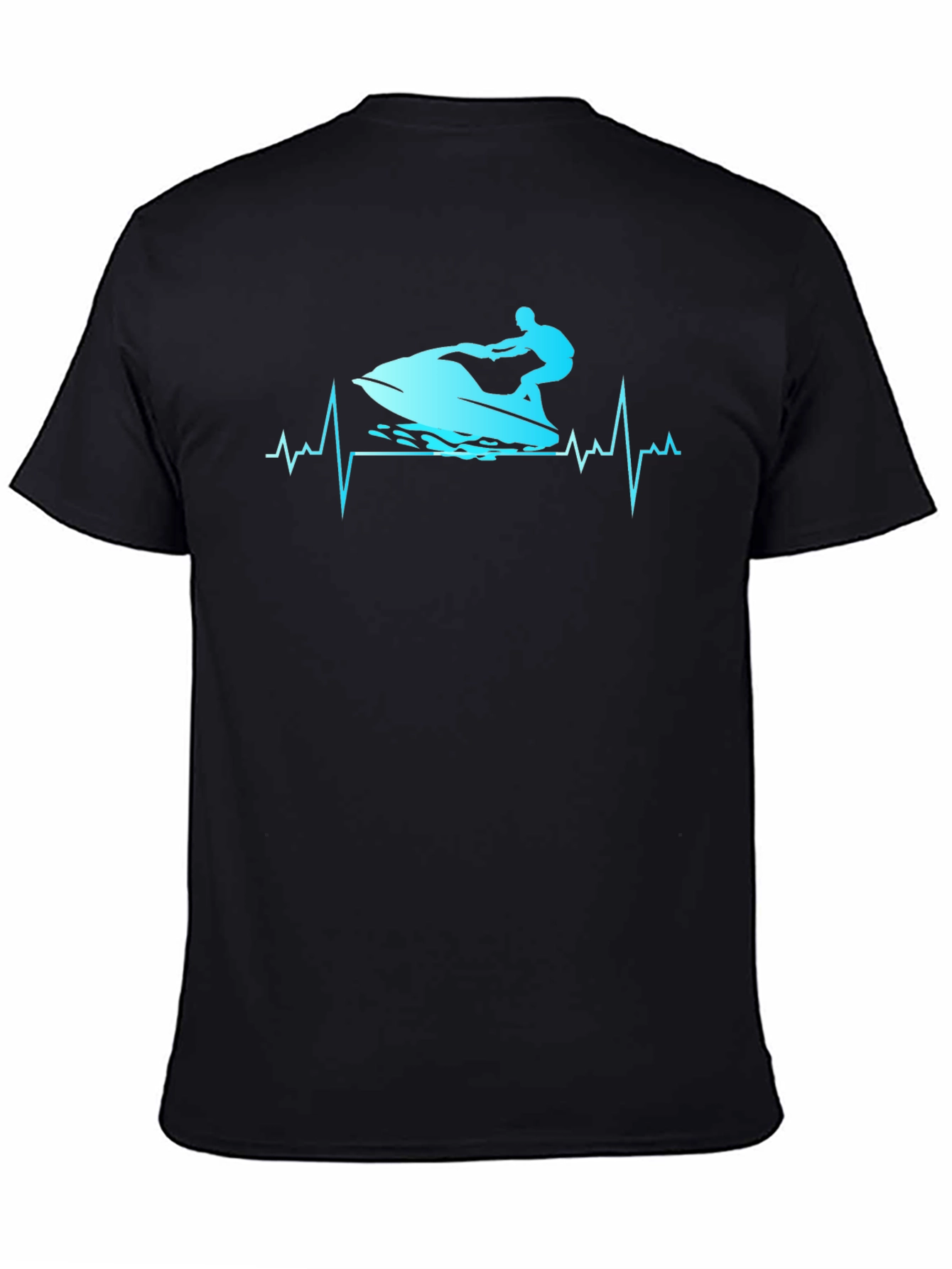 Jet Ski Heartbeat T-Shirt: Ride the Wave