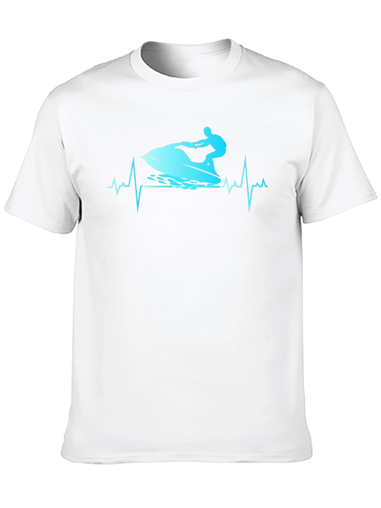 Jet Ski Heartbeat T-Shirt: Ride the Wave