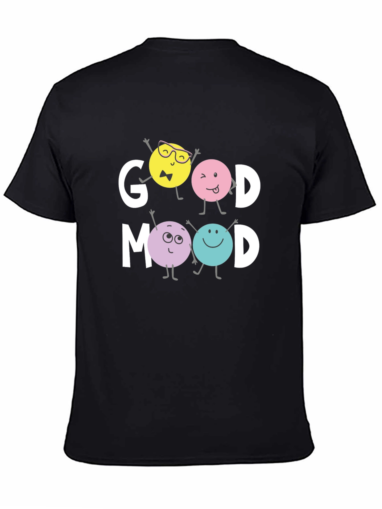 Good Mood Graphic Tee - Trendy Casual Wear