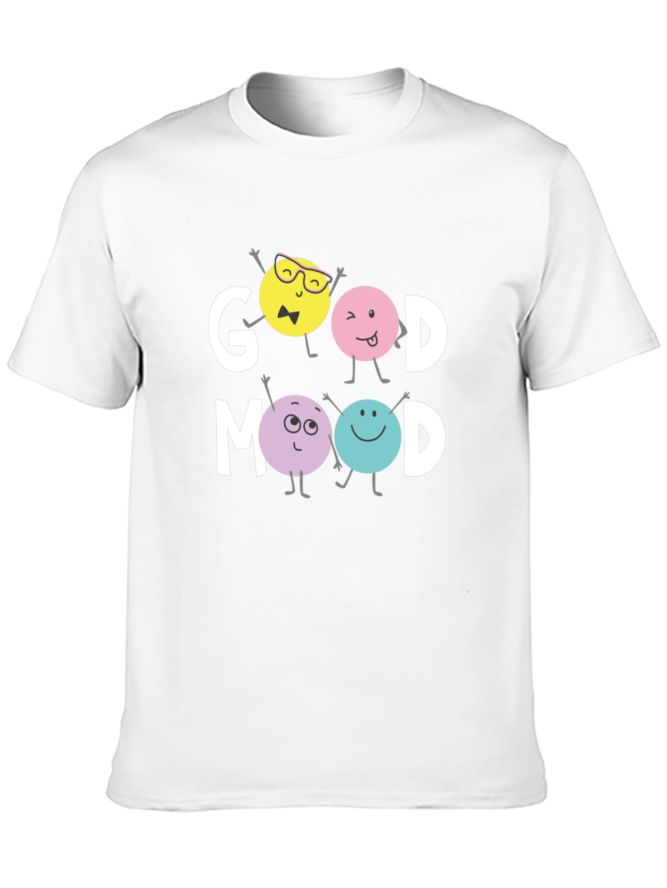 Good Mood Graphic Tee - Trendy Casual Wear