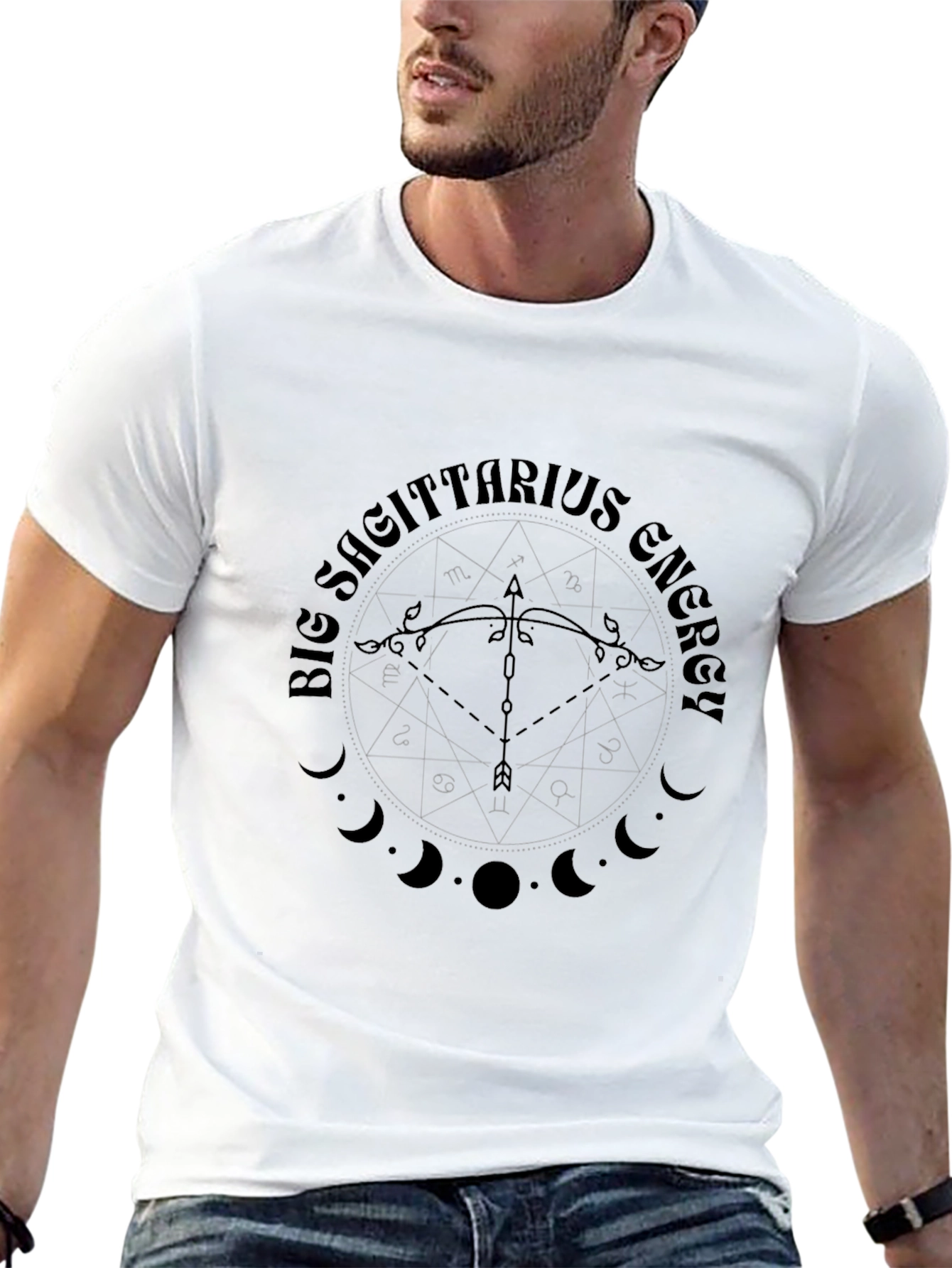 Sagittarius Energy Graphic Tee - Zodiac T-Shirt