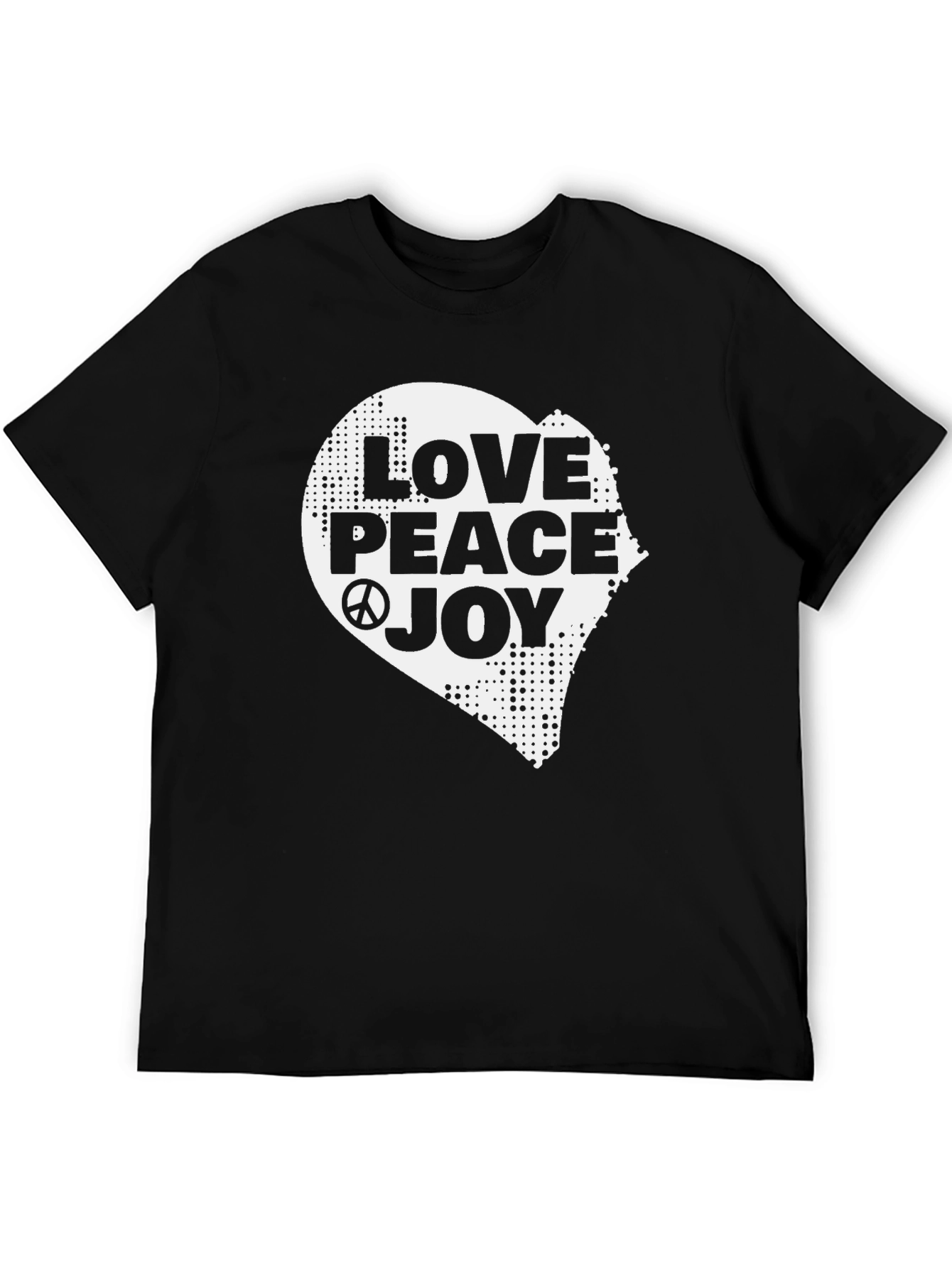 Love Peace Joy Graphic Tee - Trendy Comfort