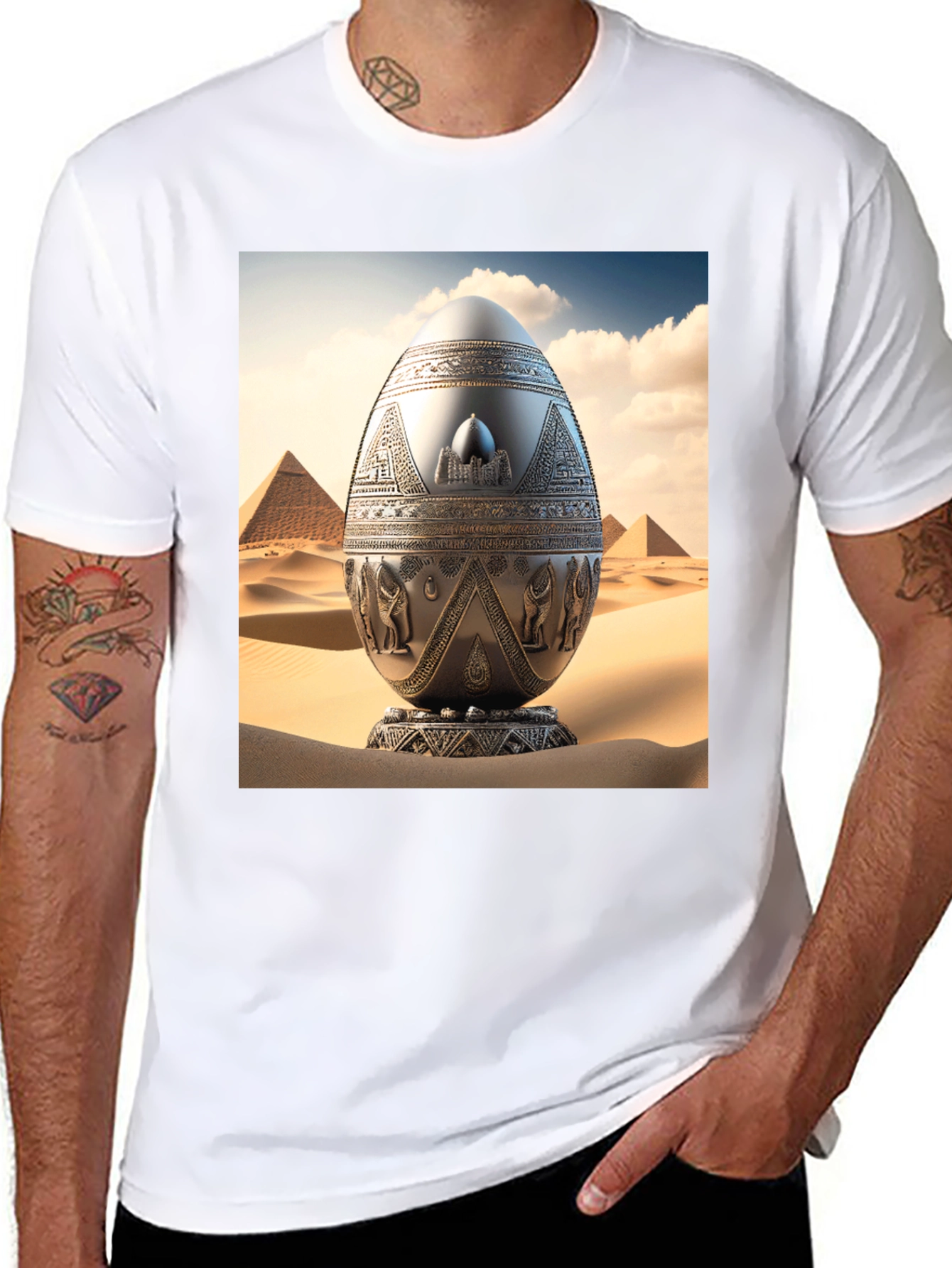 Egyptian Egg T-Shirt - Unique Design