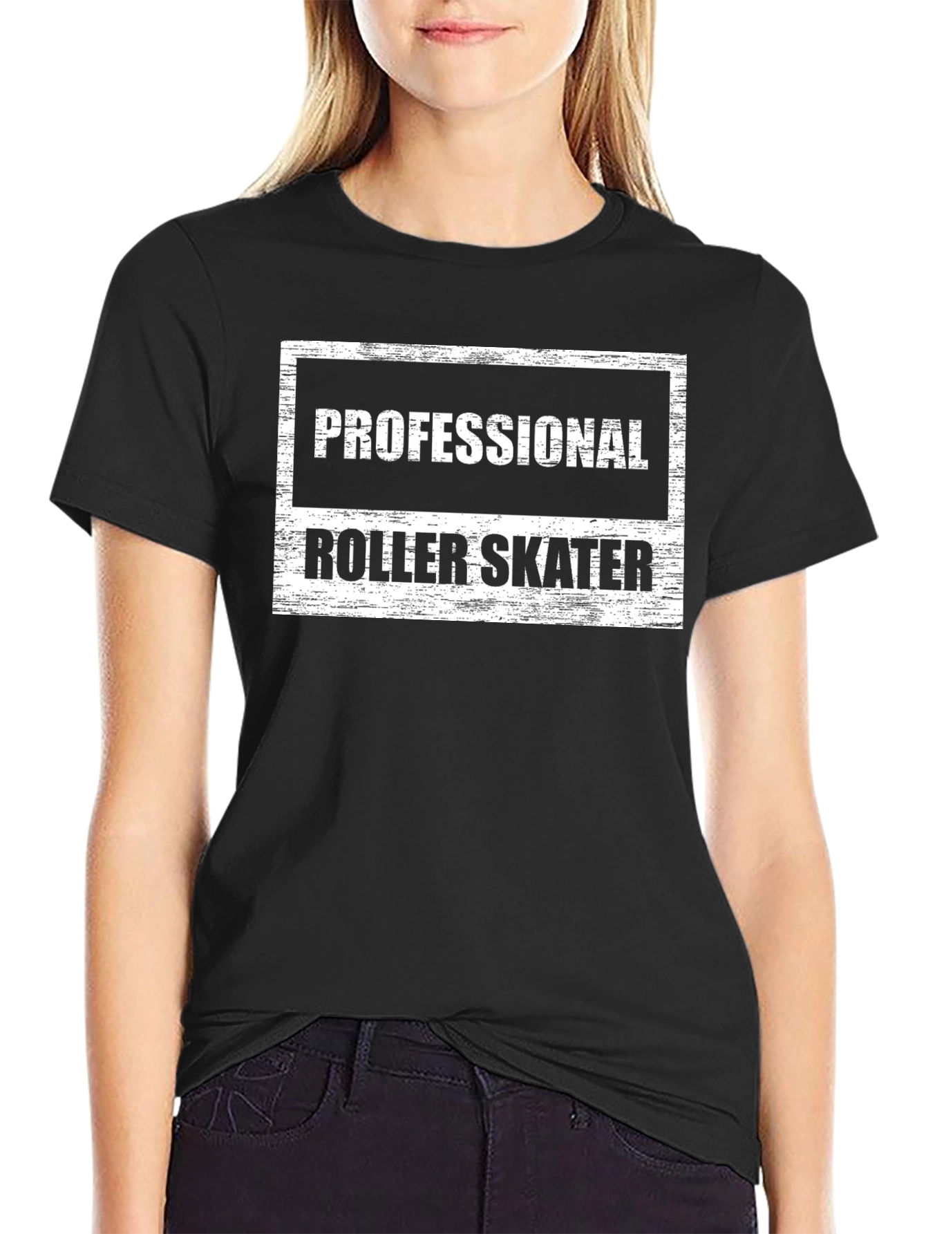 Professional Roller Skater Graphic Tee
