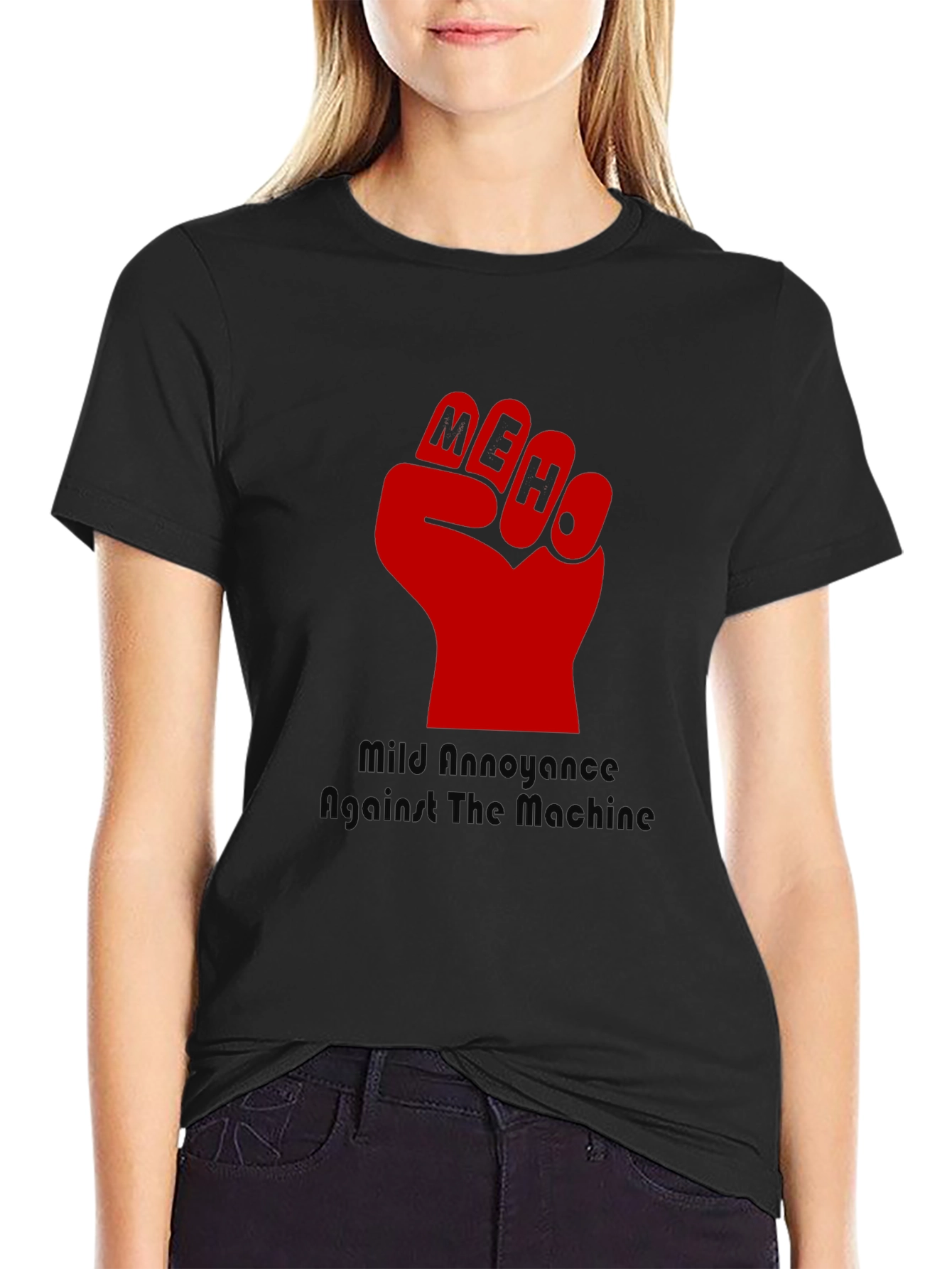 MEH Fist T-Shirt - Mild Annoyance Against the Machine