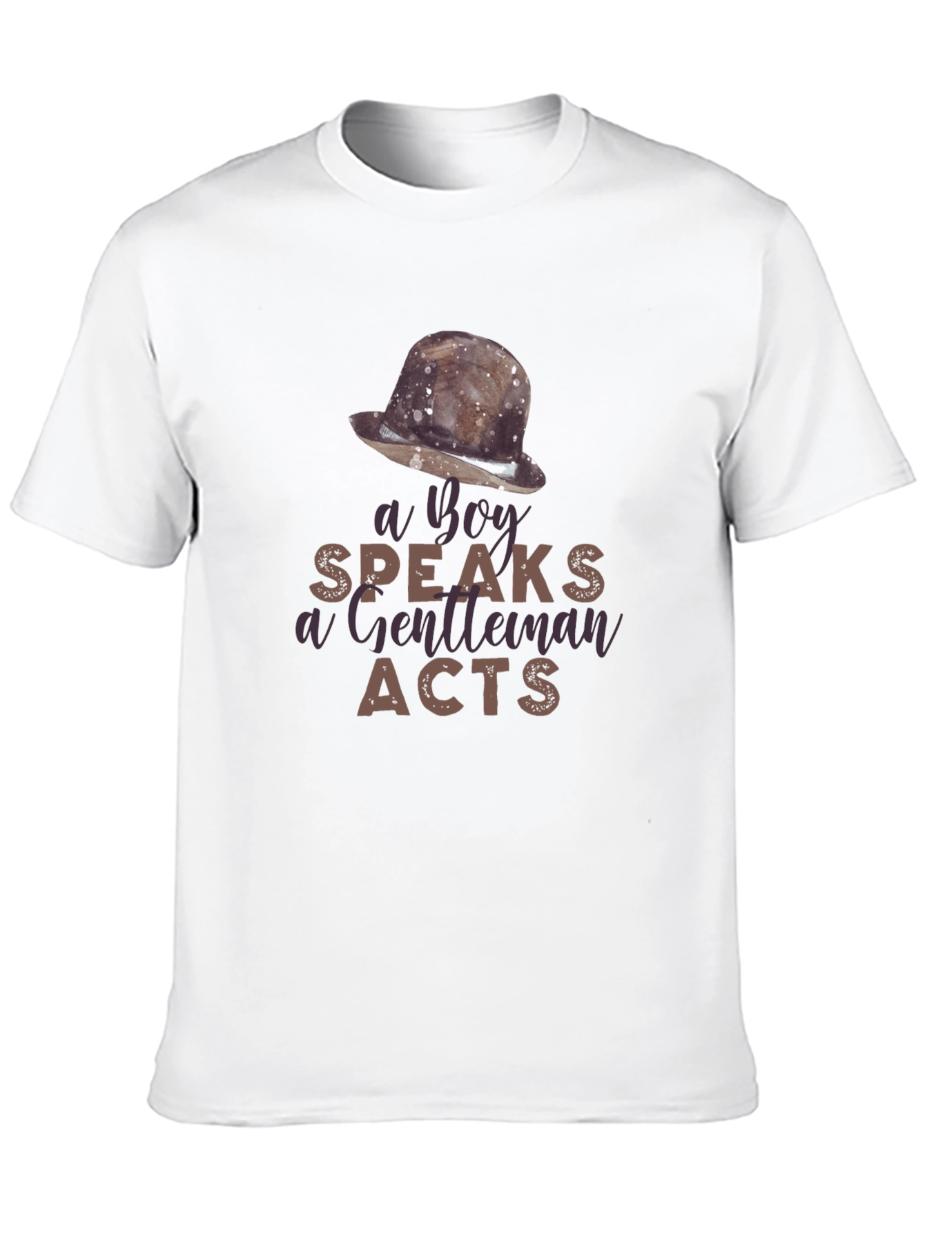 A Boy Speaks T-Shirt - Gentleman Acts