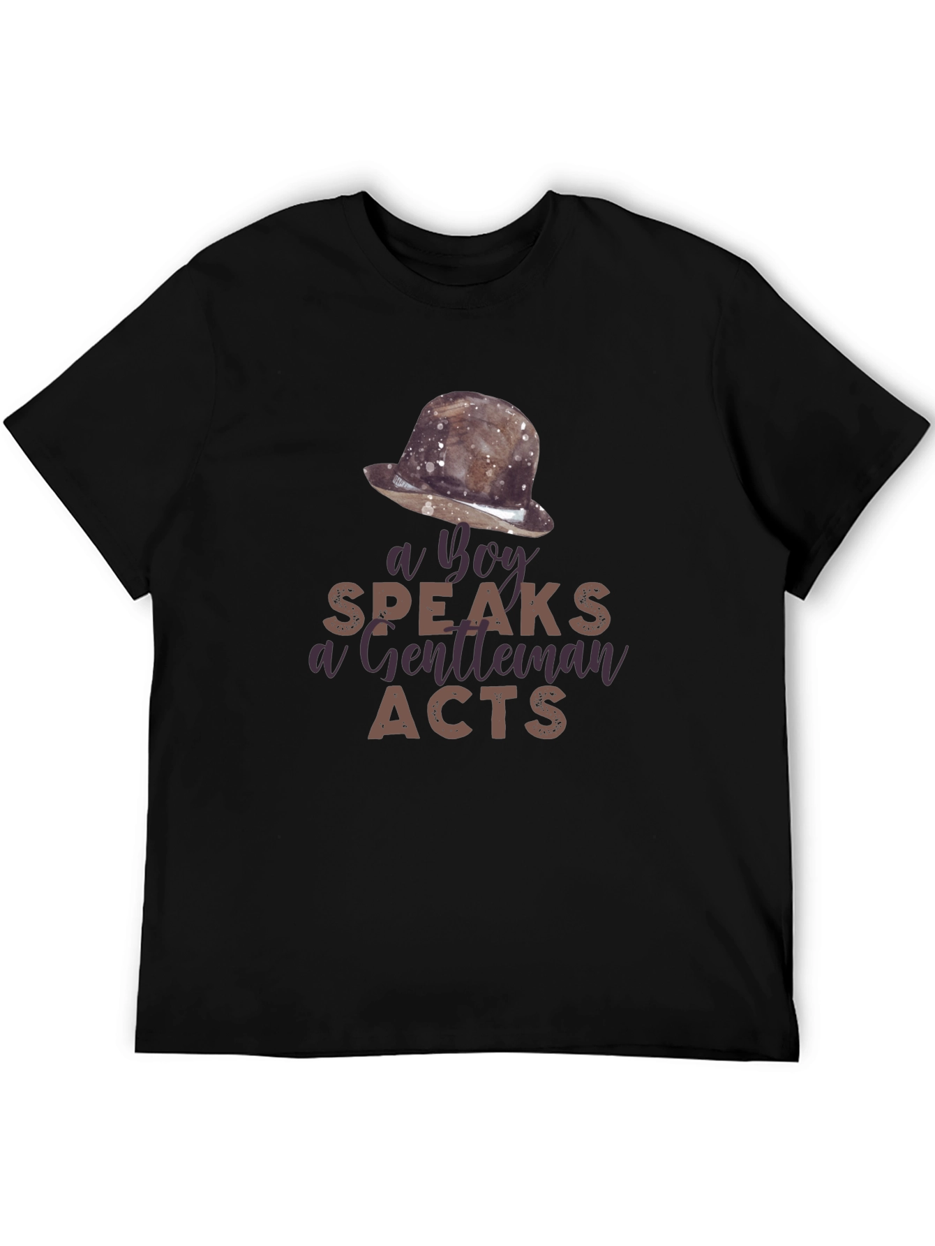A Boy Speaks T-Shirt - Gentleman Acts