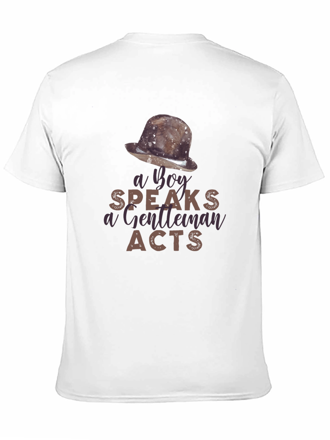 A Boy Speaks T-Shirt - Gentleman Acts