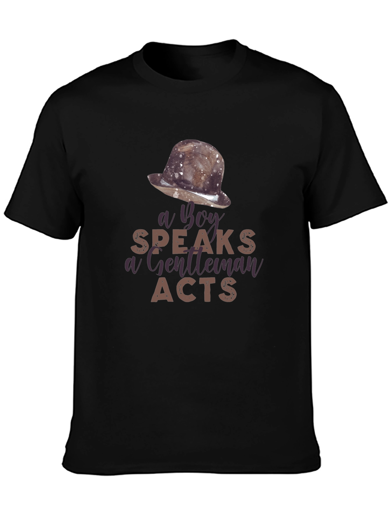 A Boy Speaks T-Shirt - Gentleman Acts
