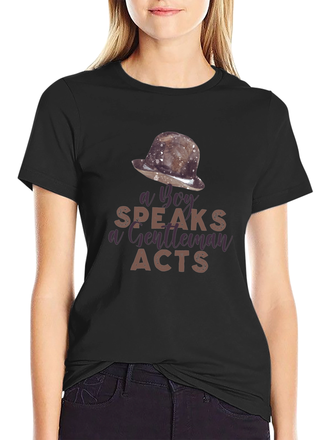 A Boy Speaks T-Shirt - Gentleman Acts