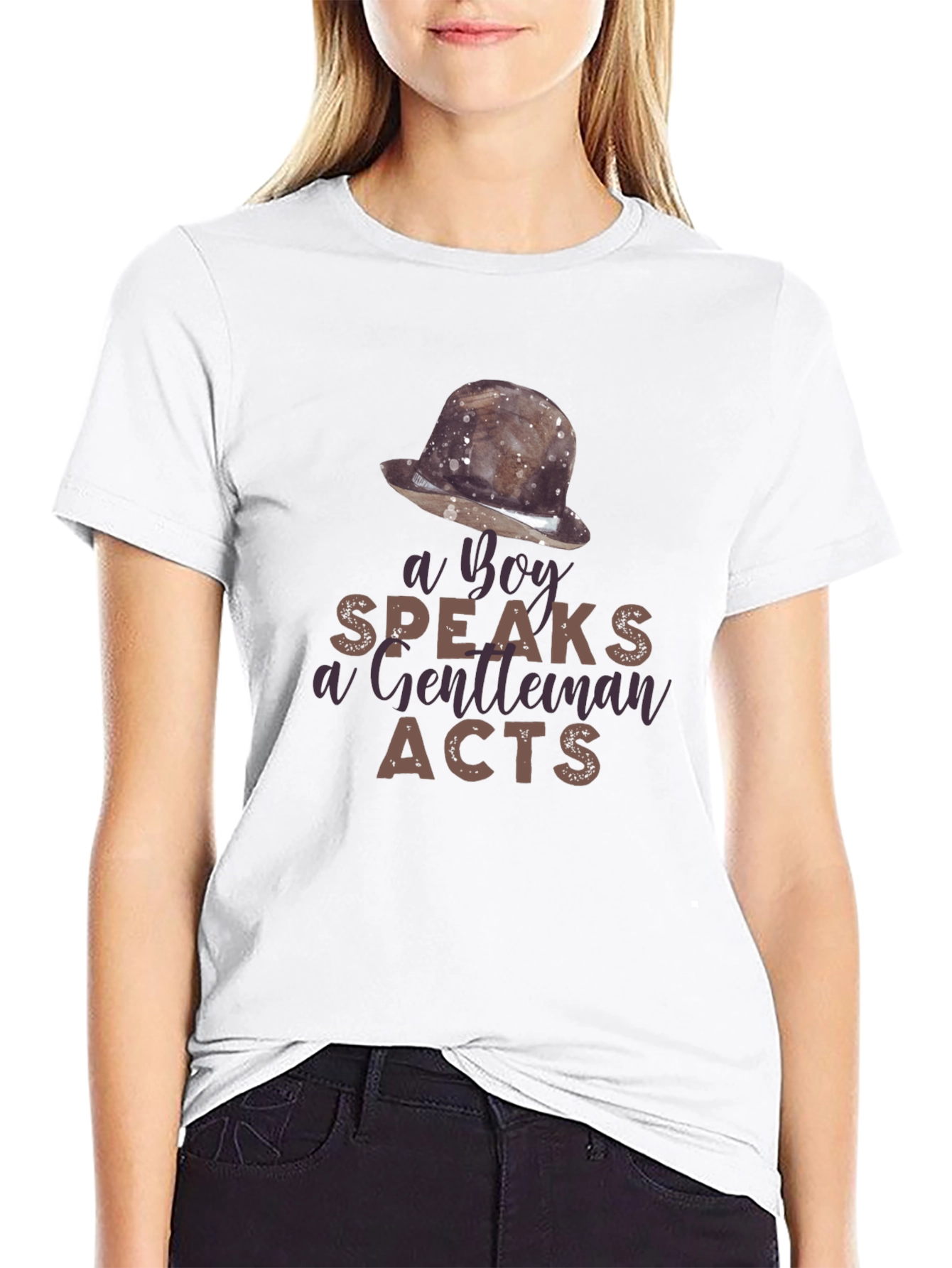 A Boy Speaks T-Shirt - Gentleman Acts