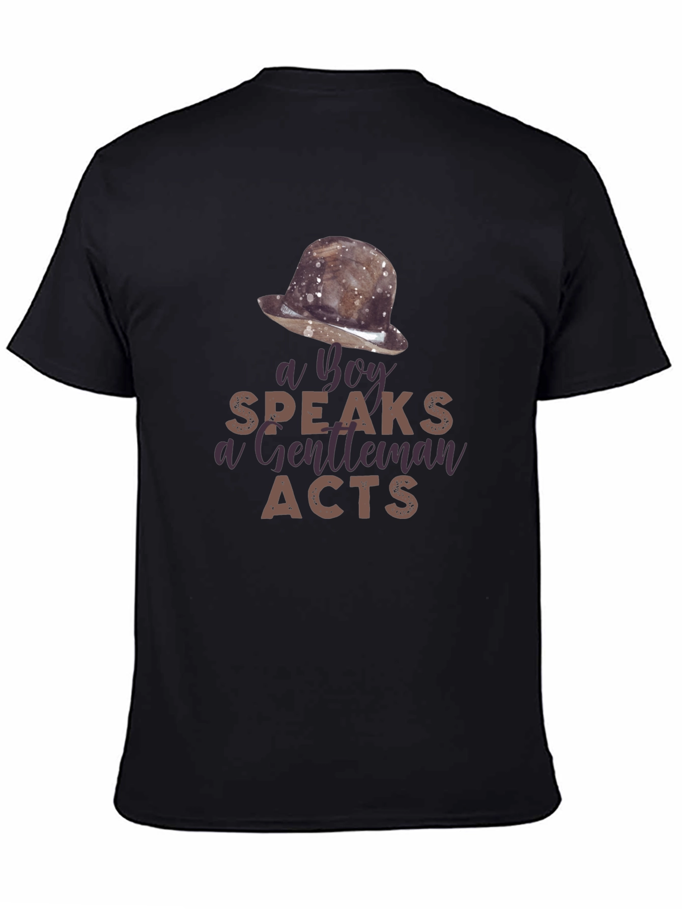 A Boy Speaks T-Shirt - Gentleman Acts
