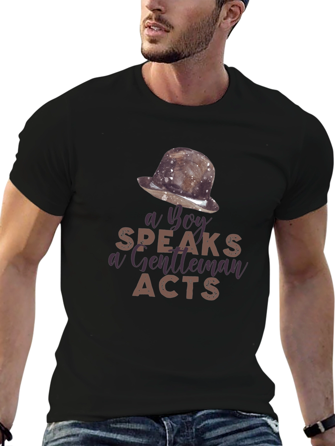 A Boy Speaks T-Shirt - Gentleman Acts