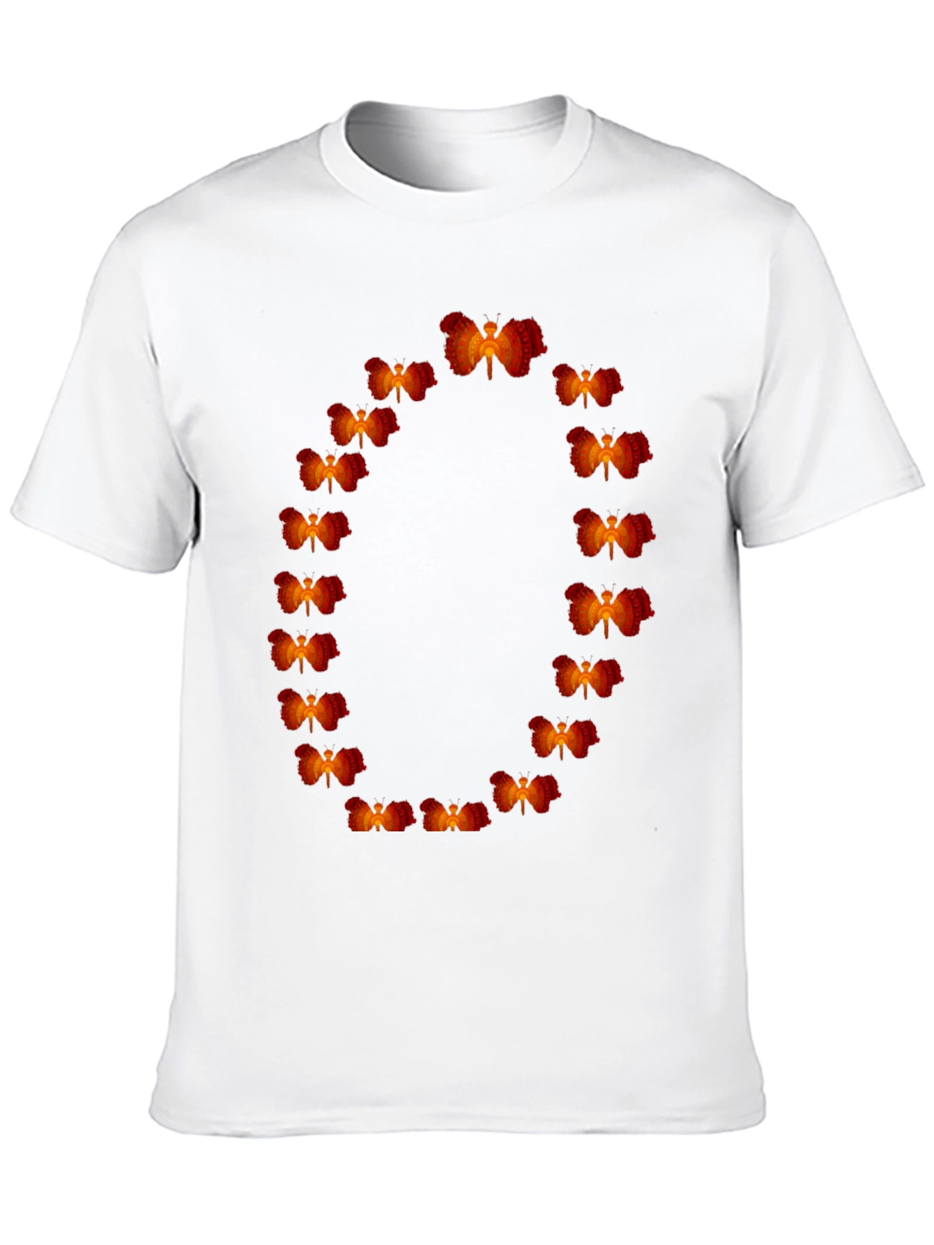 Abstract Angel Wings Graphic Tee