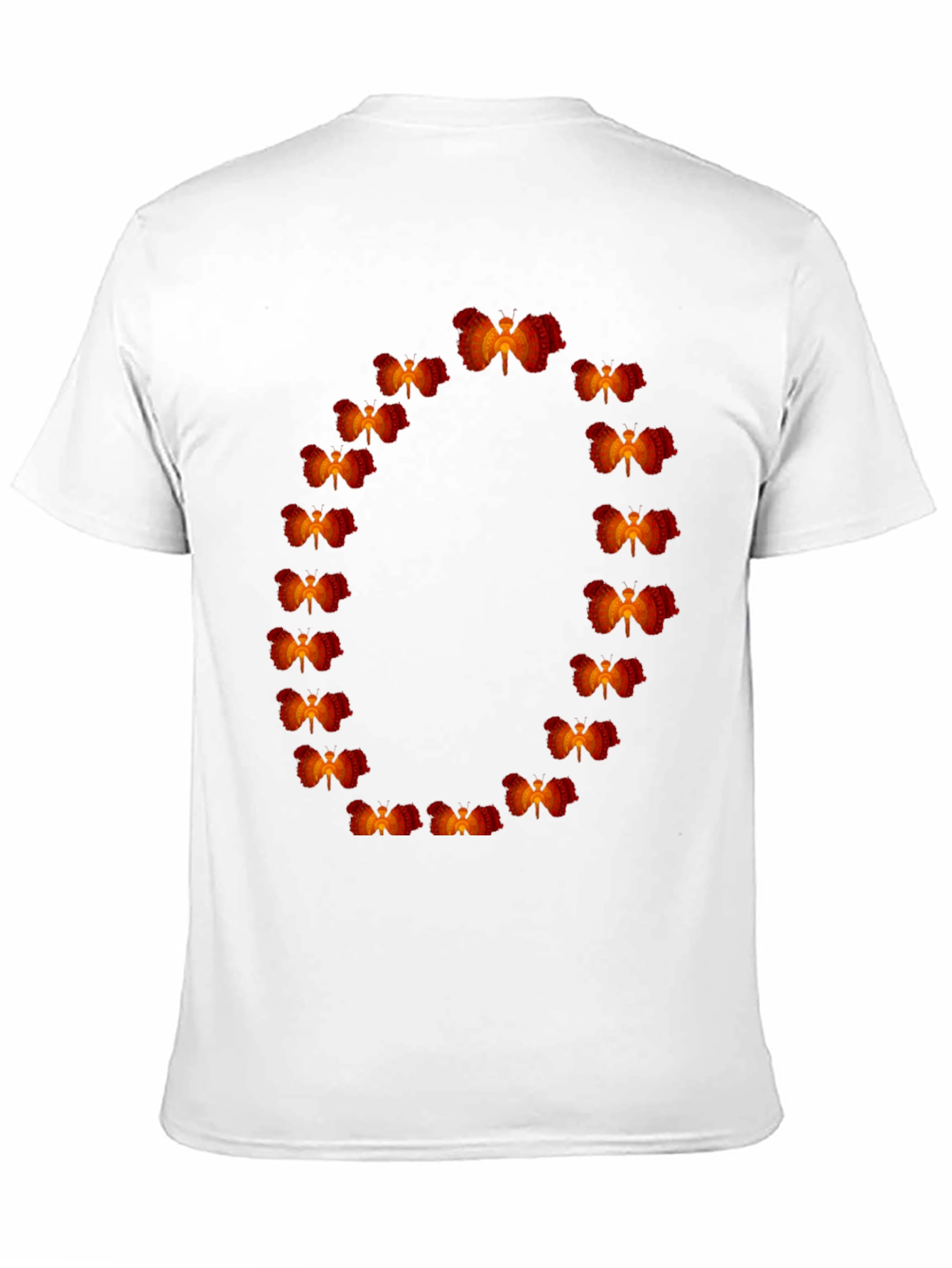 Abstract Angel Wings Graphic Tee