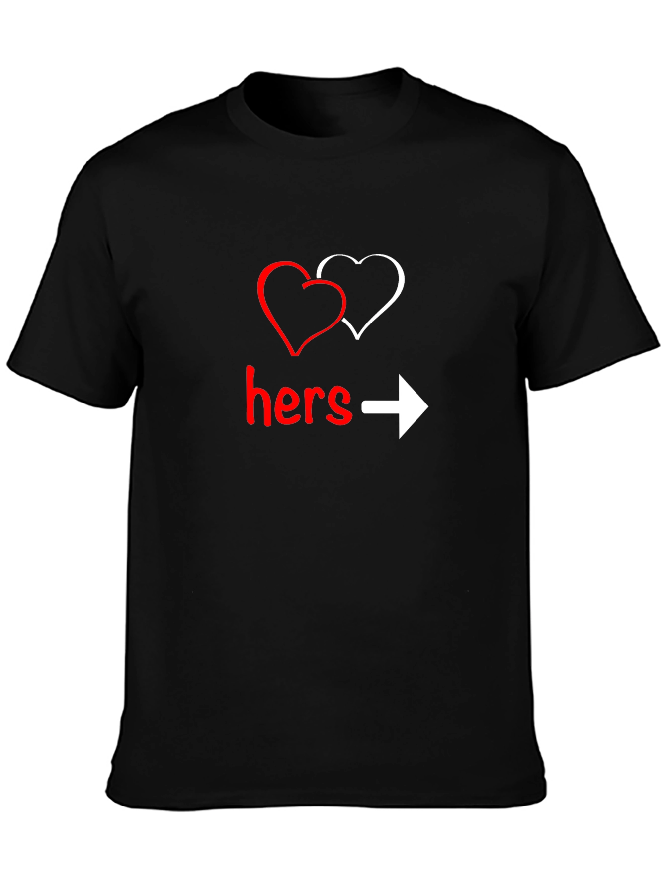 Hers Graphic T-Shirt - Valentines Day Gift
