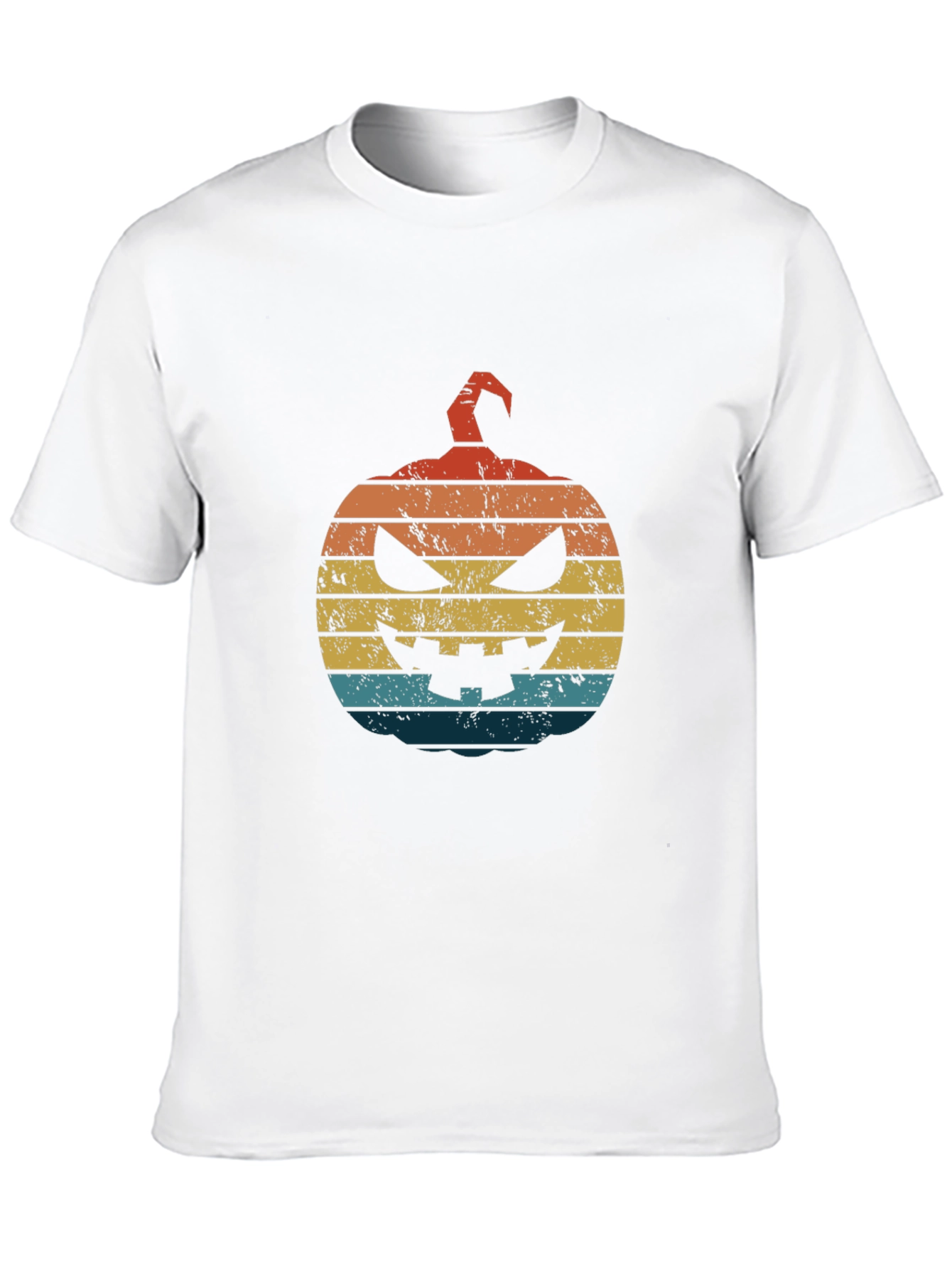 Retro Halloween Pumpkin T-Shirt