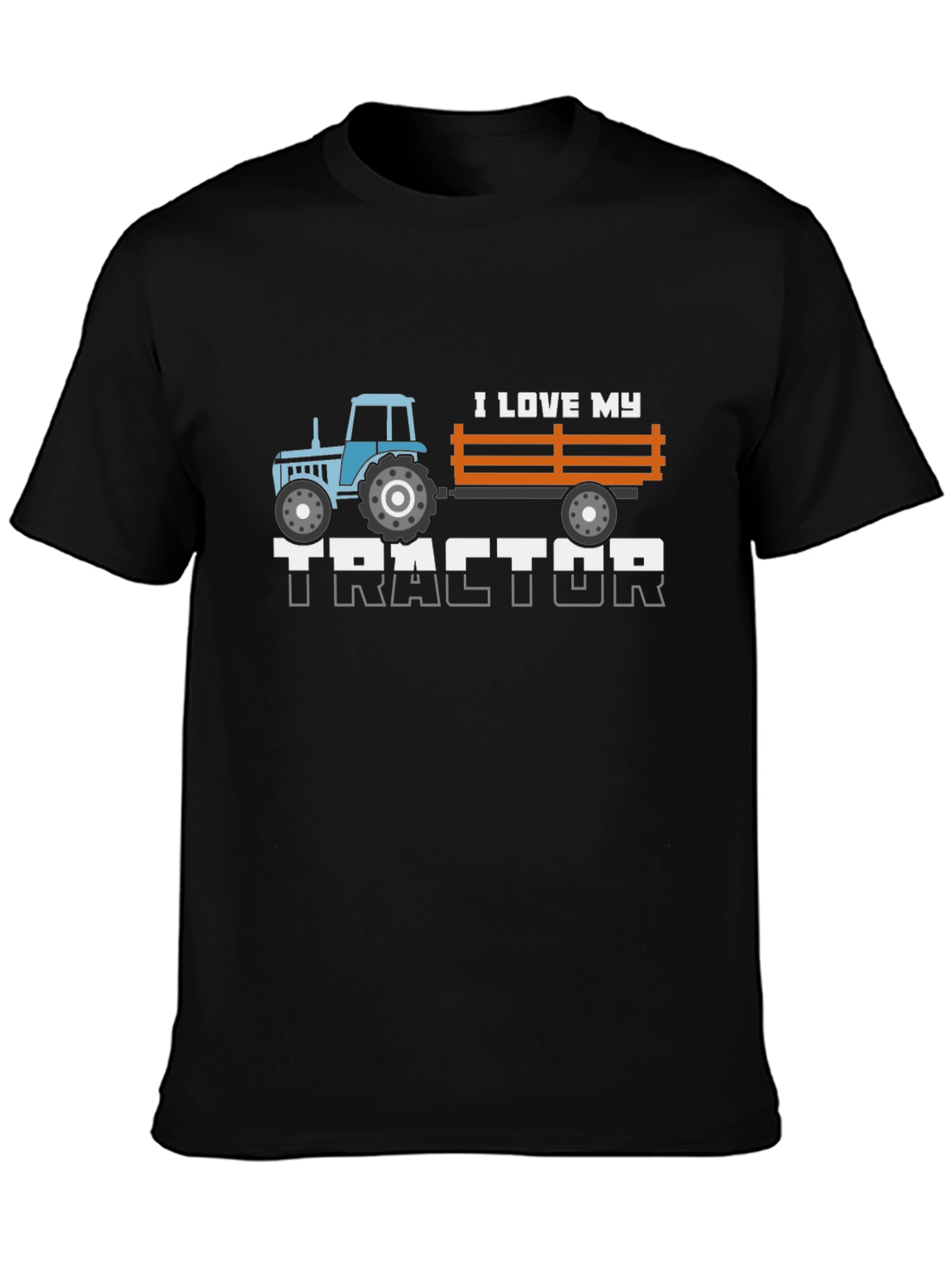 I Love My Tractor Graphic Tee