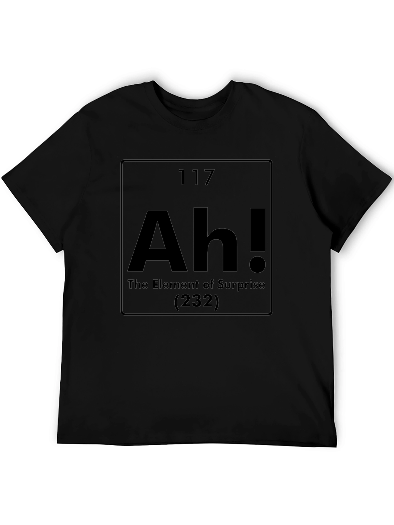 Ah! Element of Surprise Funny Periodic Table T-Shirt