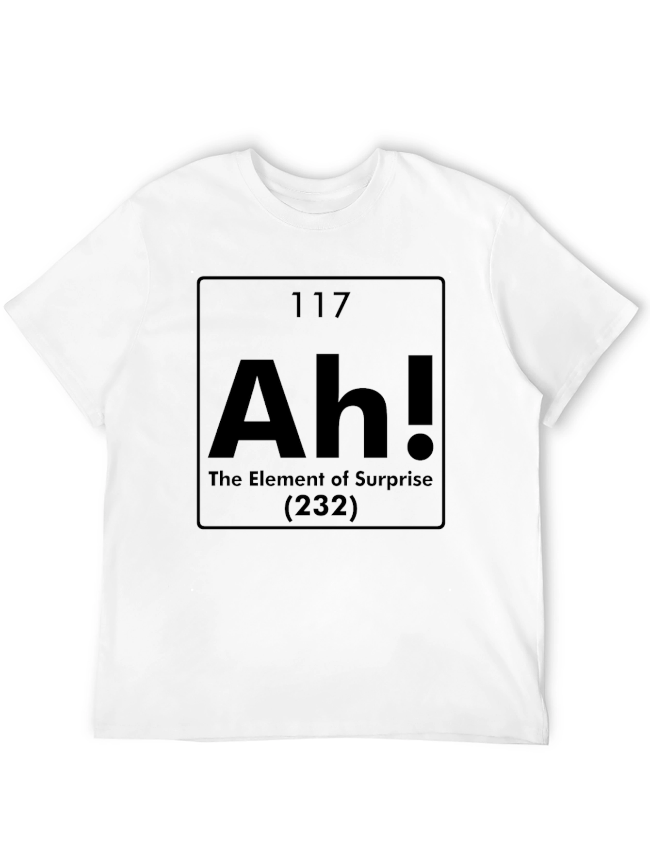 Ah! Element of Surprise Funny Periodic Table T-Shirt
