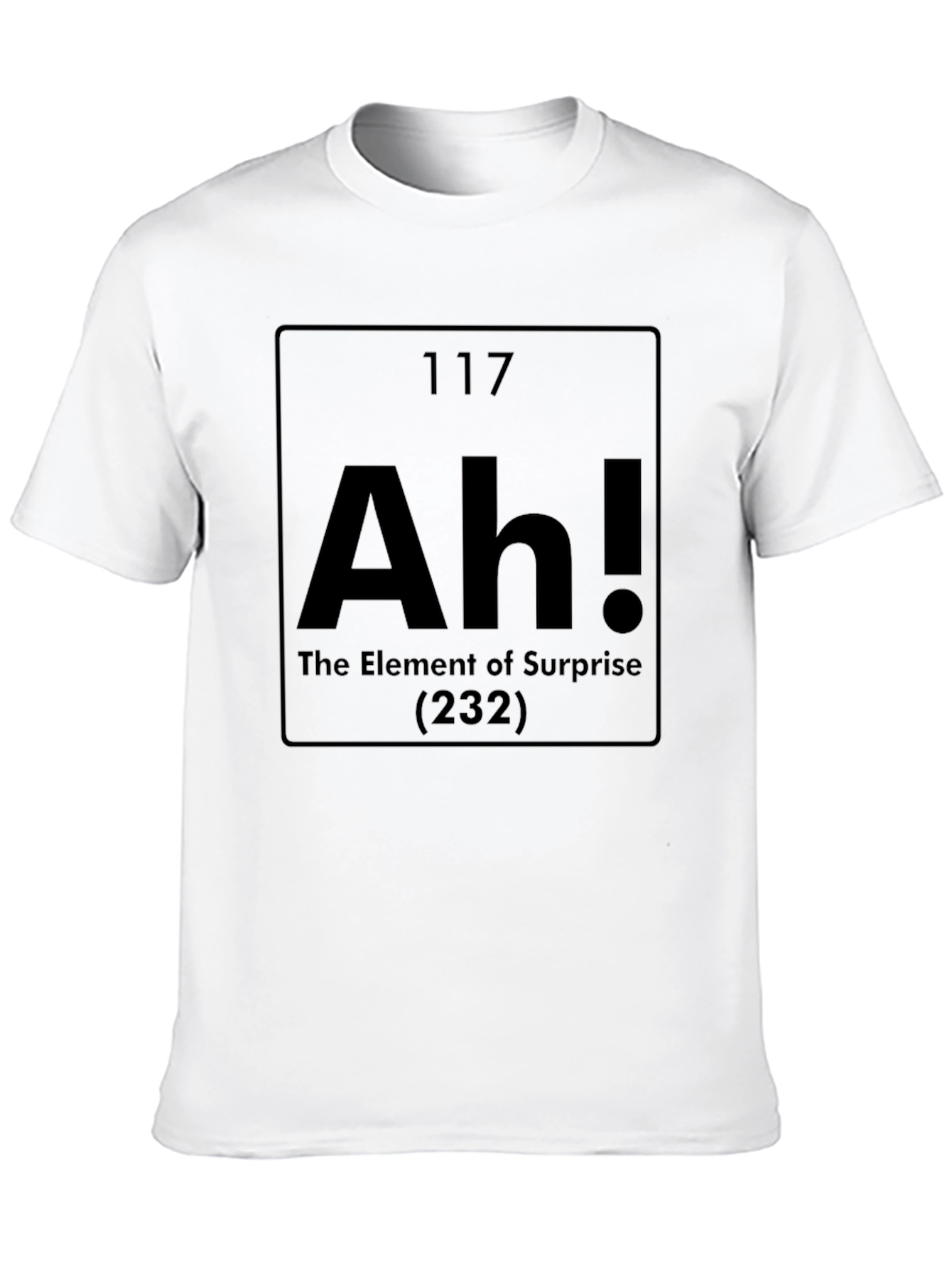 Ah! Element of Surprise Funny Periodic Table T-Shirt