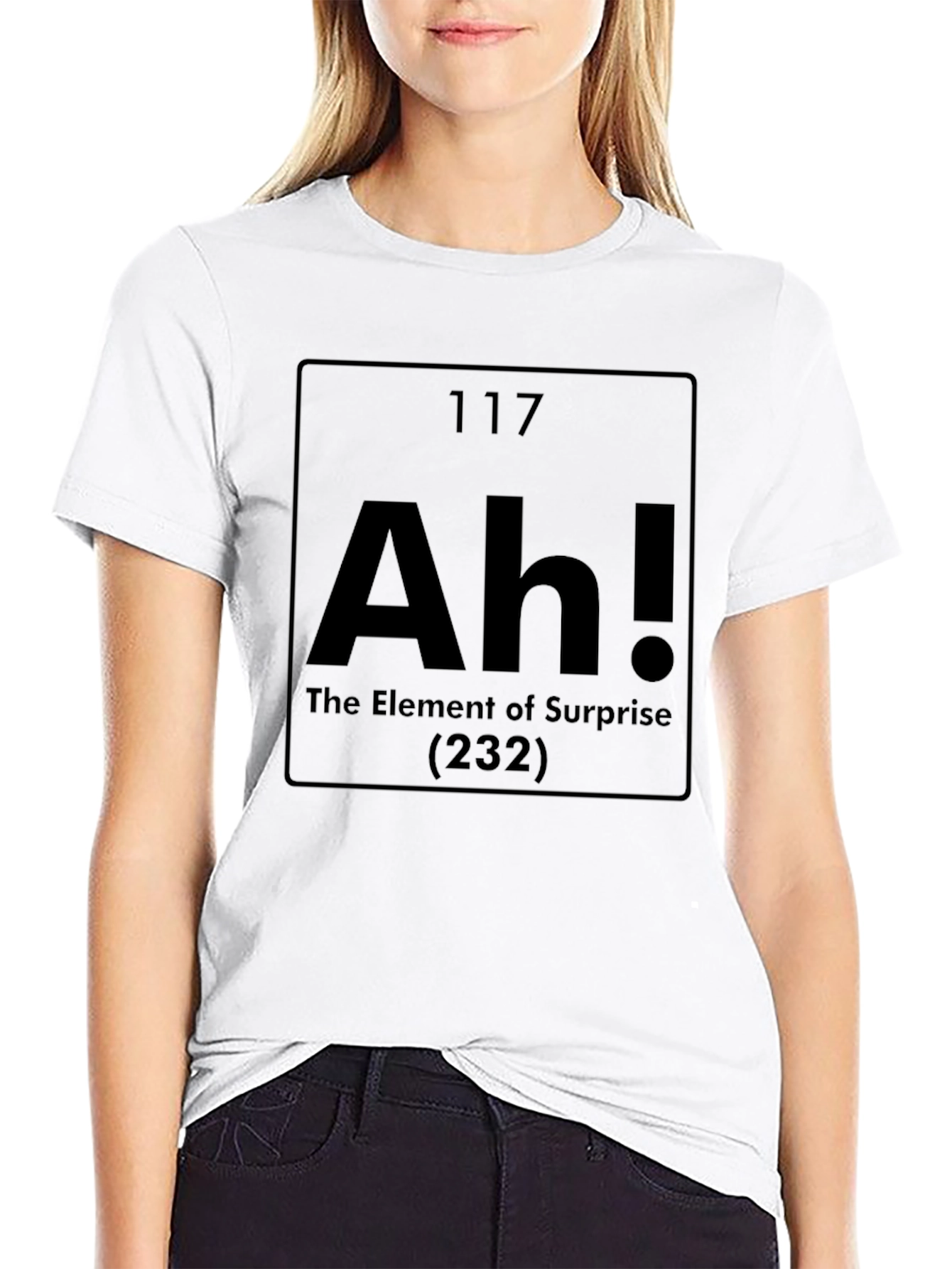 Ah! Element of Surprise Funny Periodic Table T-Shirt