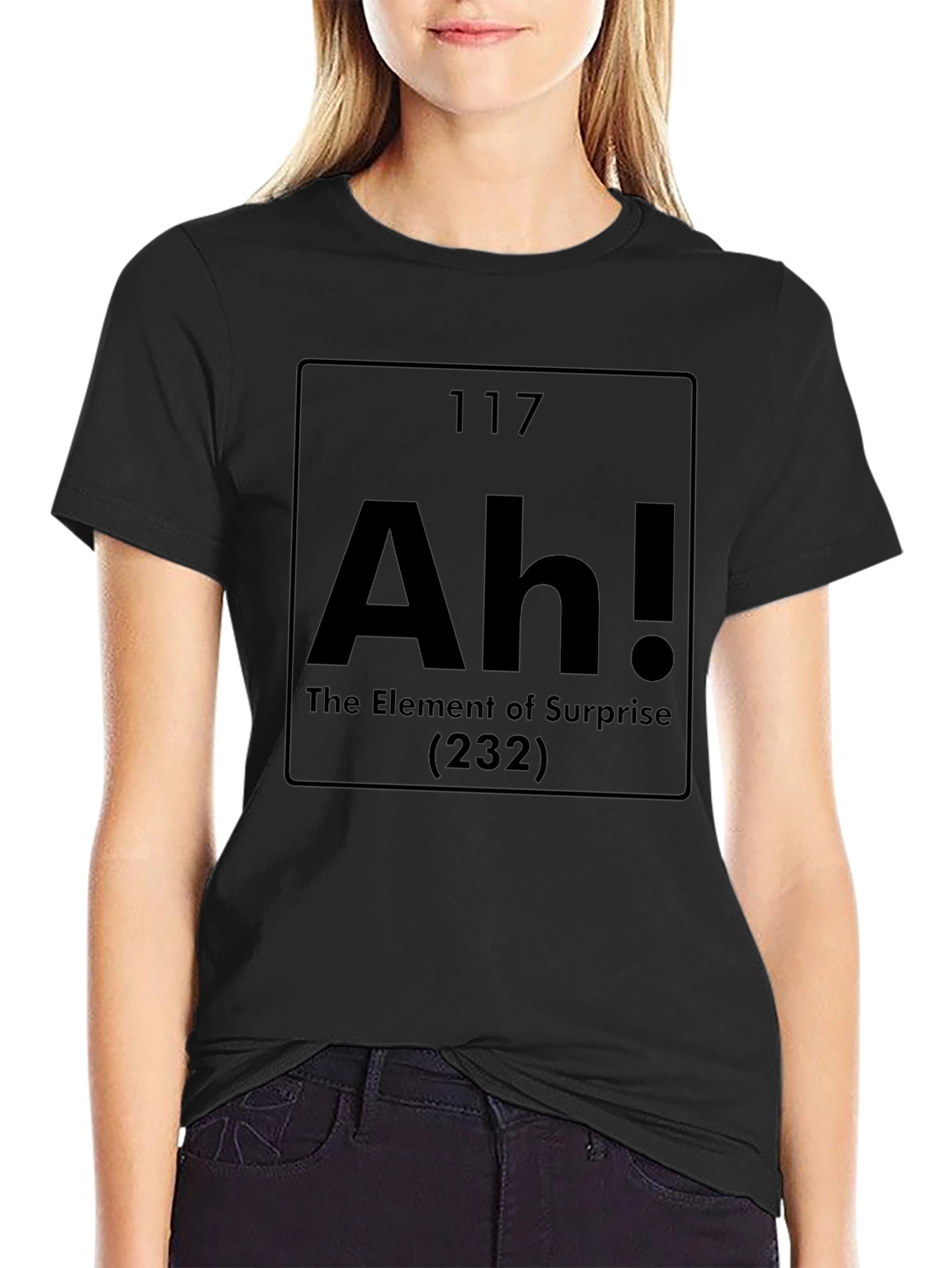 Ah! Element of Surprise Funny Periodic Table T-Shirt
