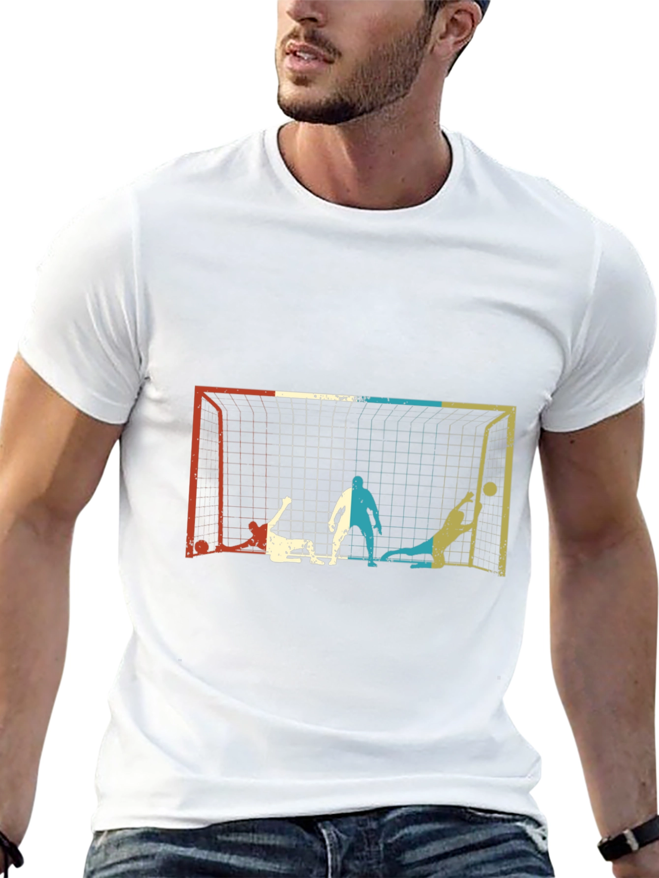 Retro Soccer Goalie T-Shirt