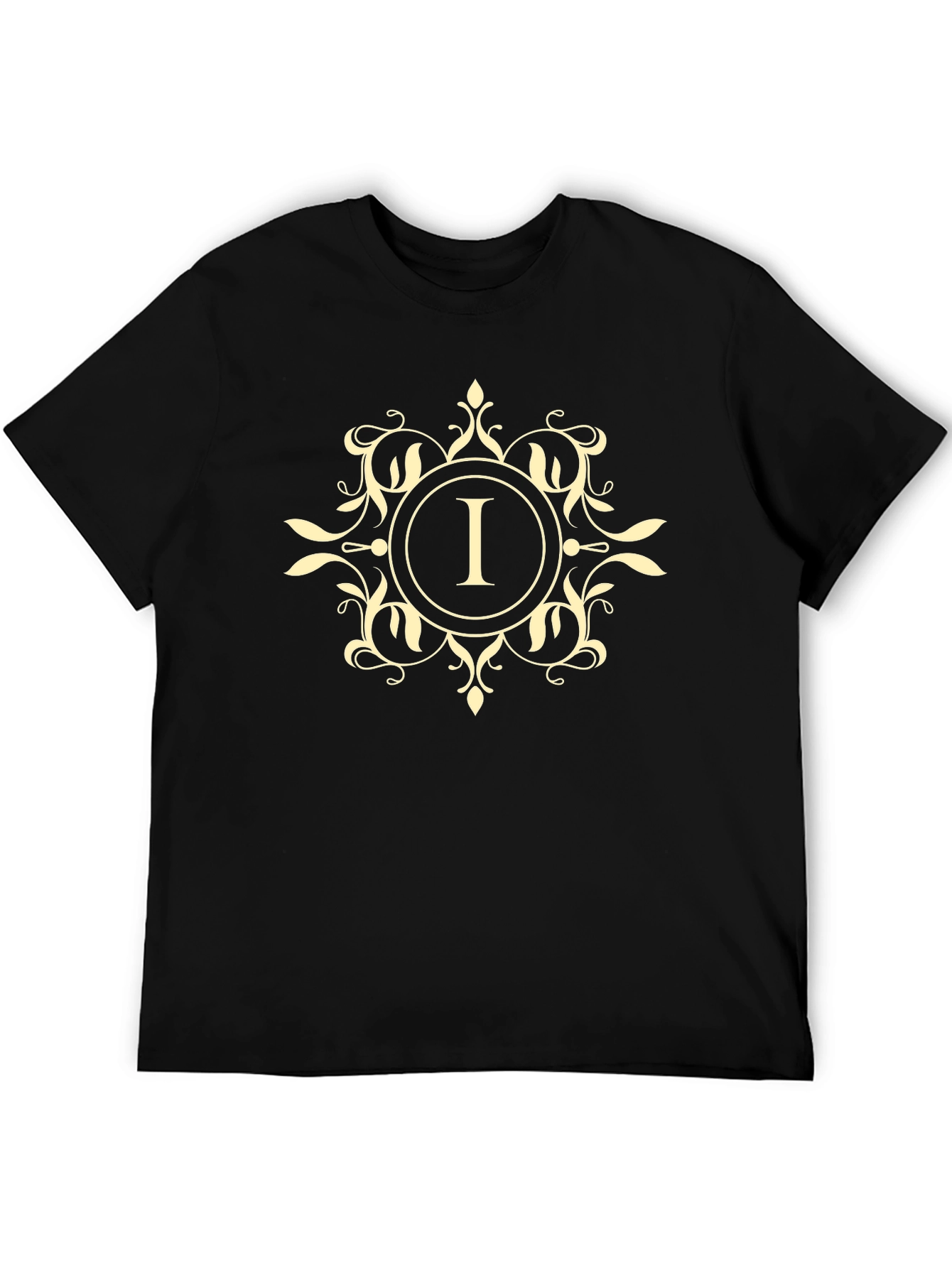 Monogram I Black Tee