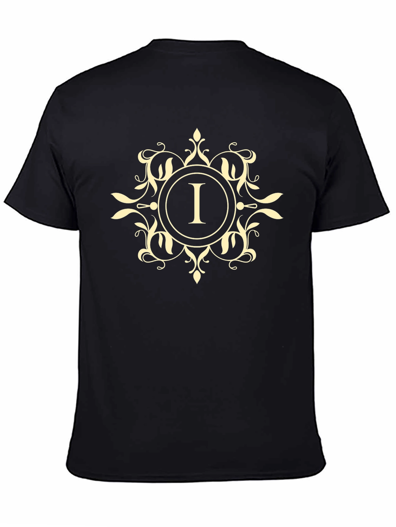 Monogram I Black Tee