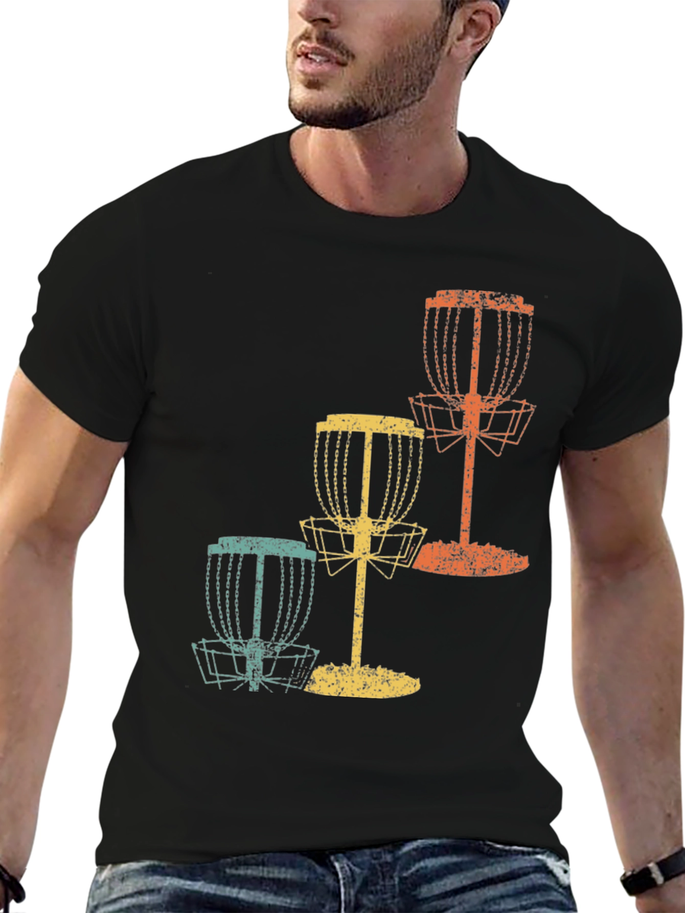 Retro Disc Golf T-Shirt